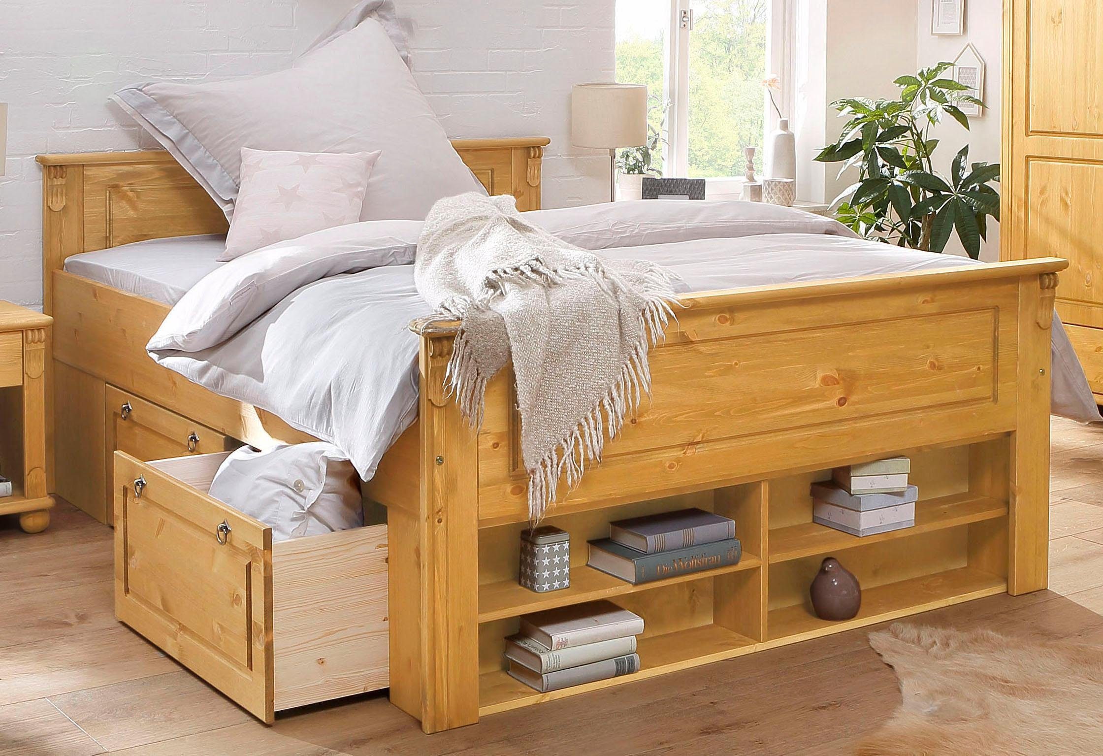 Home affaire Lade TESSIN Onderbedladen op wieltjes, geschikt voor het home affaire bed Tessin (set, 2 stuks)
