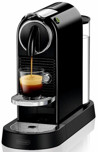 Nespresso Koffiecapsulemachine CITIZ EN 167.B van DeLonghi, Black, incl. welkomstpakket met 7 capsules