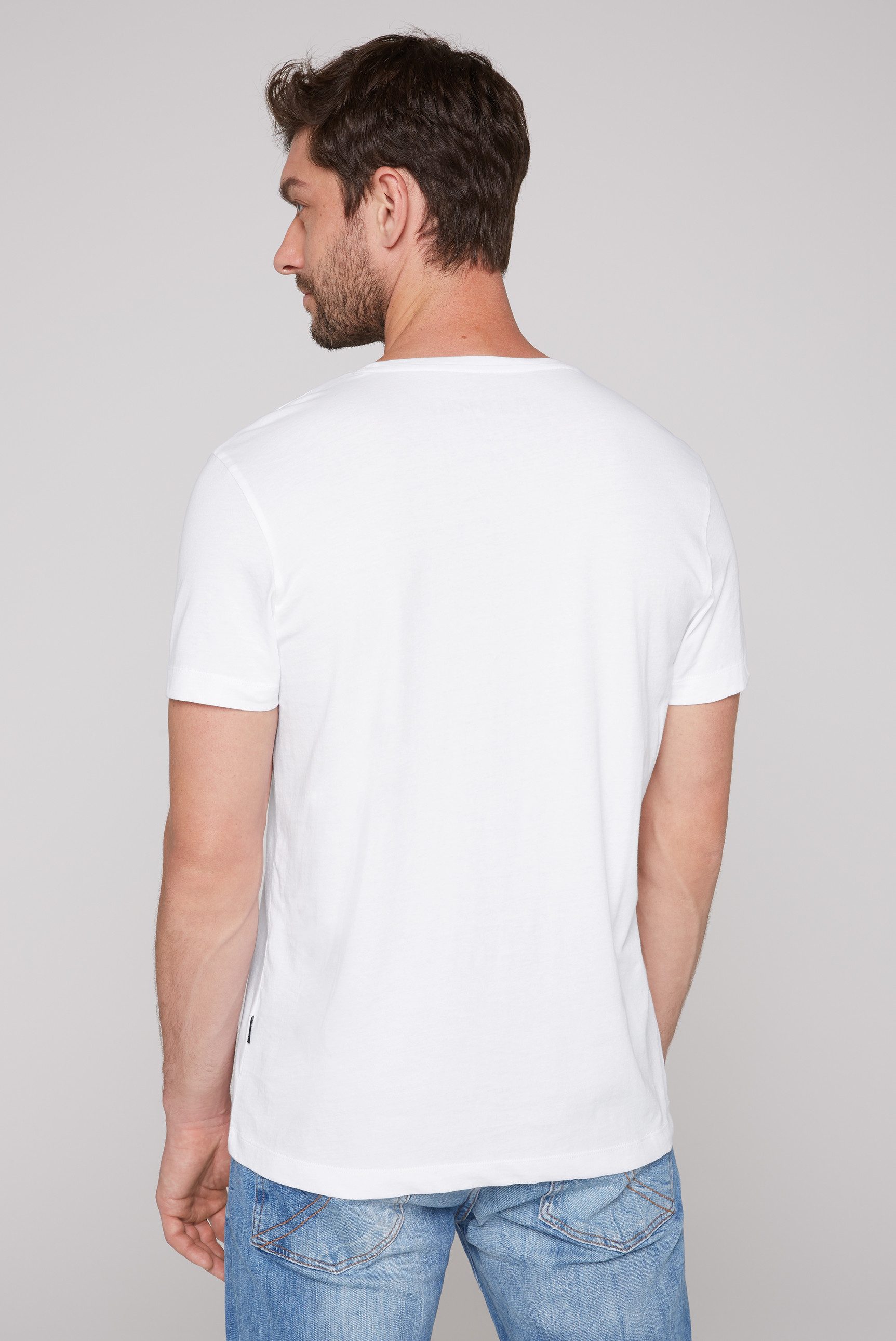 CAMP DAVID T-shirt in 2-pack met ronde hals