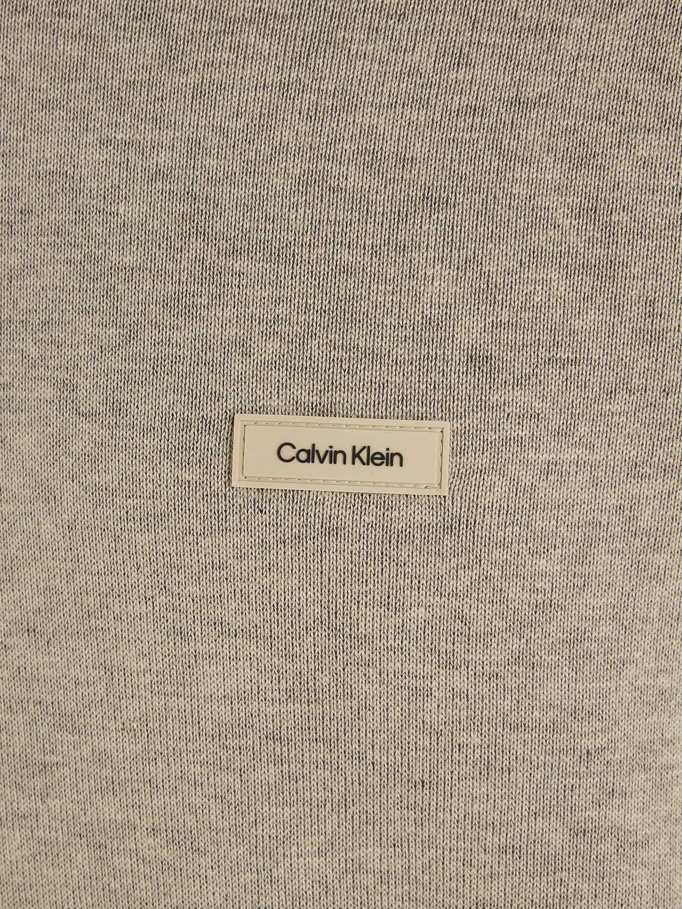 Calvin Klein Trui met ronde hals COTTON SILK BLEND CN SWEATER