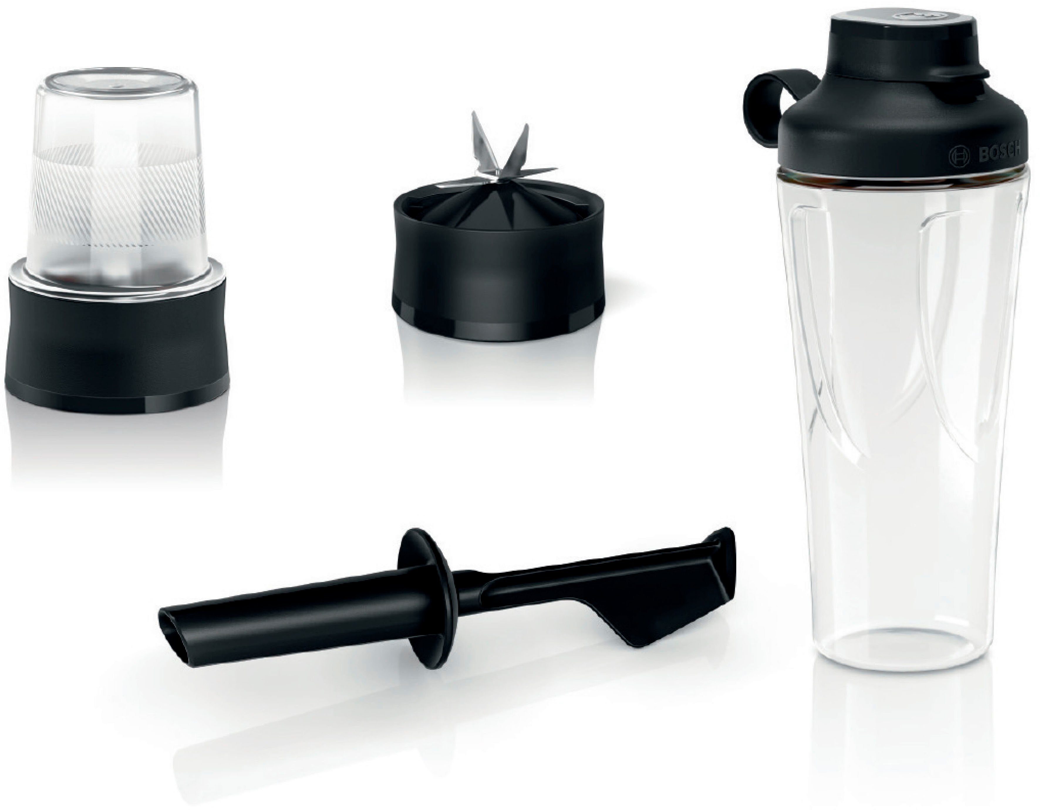 BOSCH Blender VitaPower Serie 4 MMB6177S, 30.000 t/min, 1,5l thermoglas, ToGo-fles
