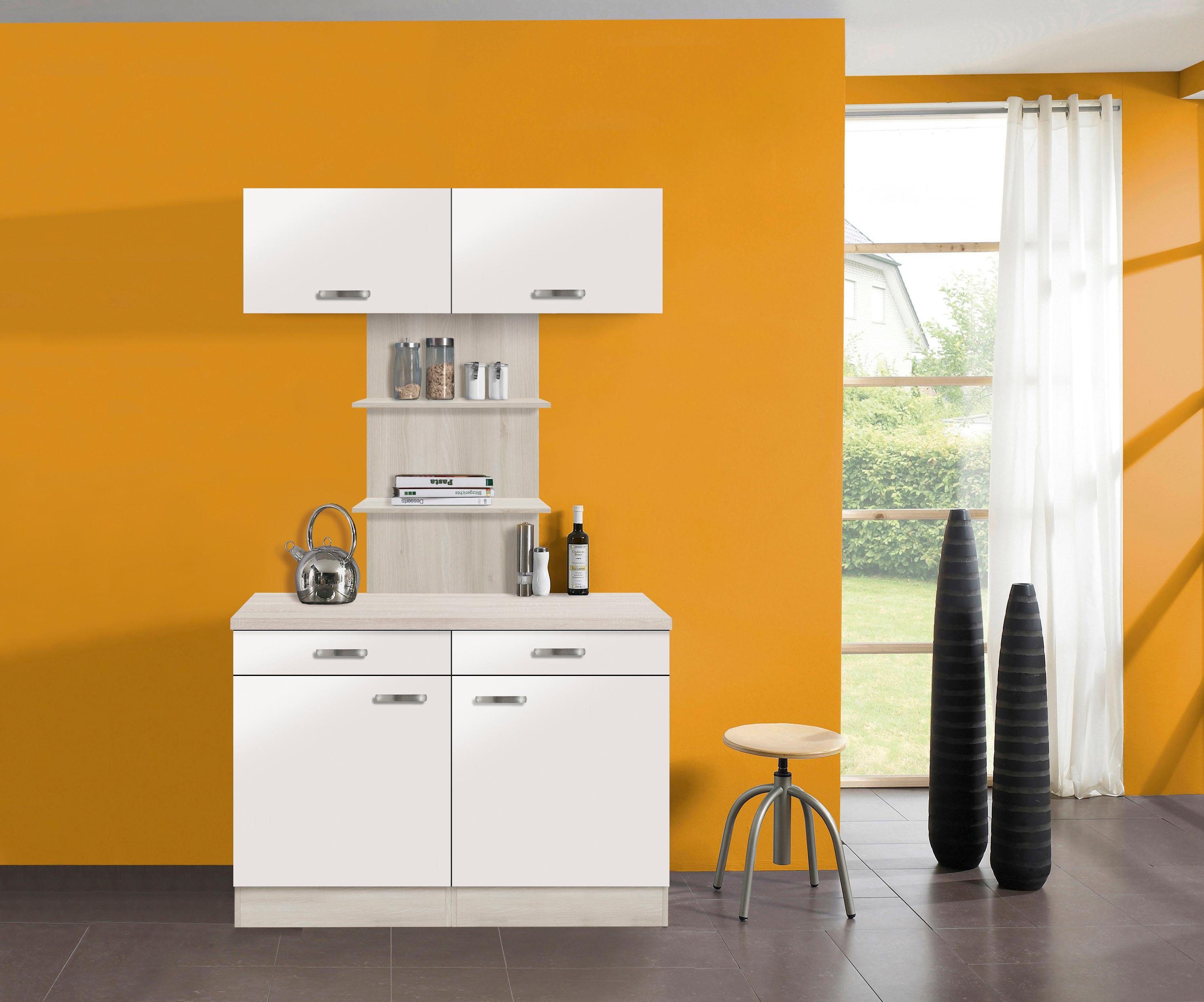 OPTIFIT Buffetkast Faro , met metalen handgrepen, breedte 120 cm