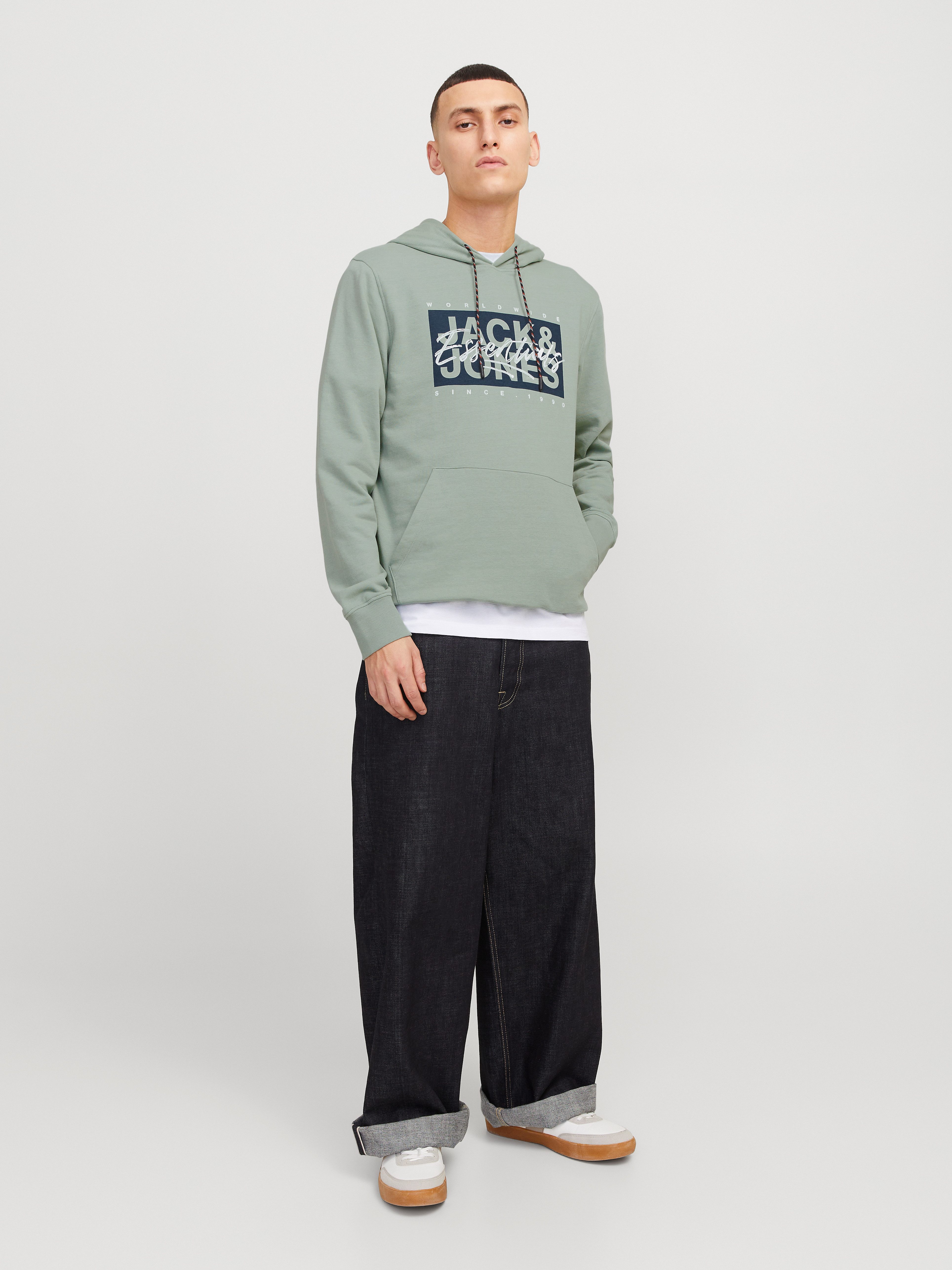 Jack & Jones Hoodie JJCOLTON SWEAT HOOD