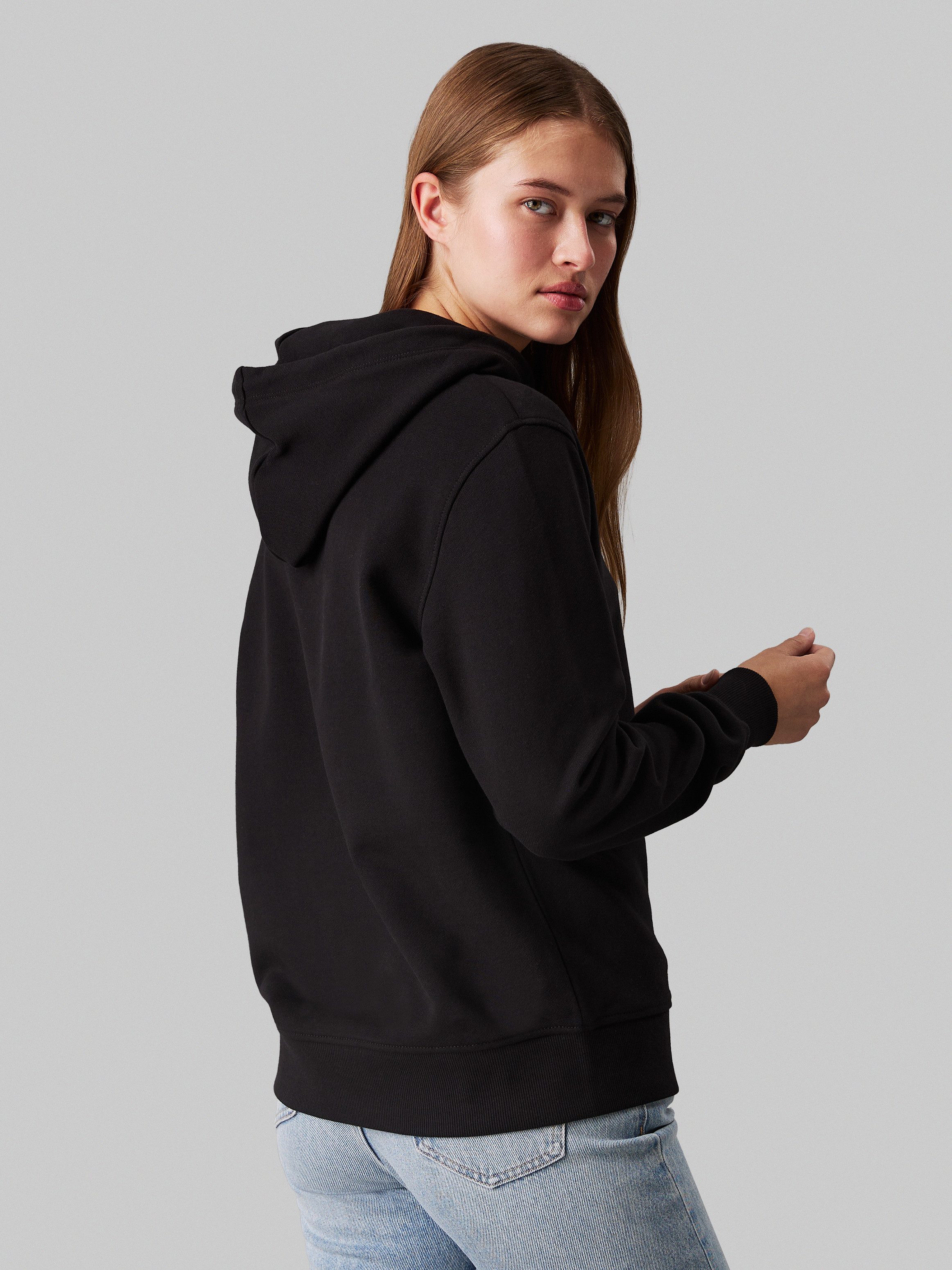 Calvin Klein Hoodie EMBROIDERED CK REGULAR HOODIE