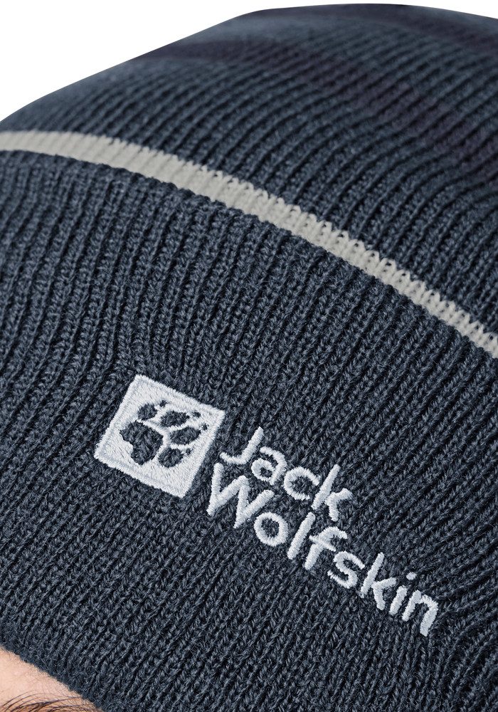 Jack Wolfskin Beanie STRIPY KNIT BEANIE K