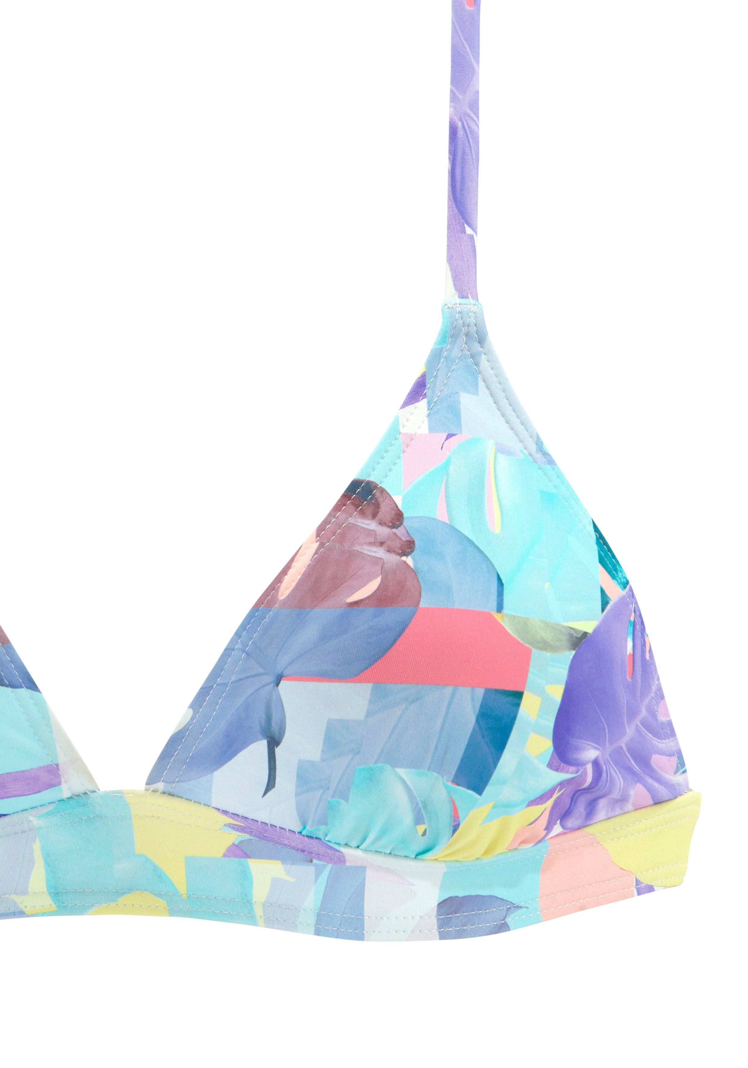 Venice Beach Triangel-bikinitop Varia in luxe pasteltinten