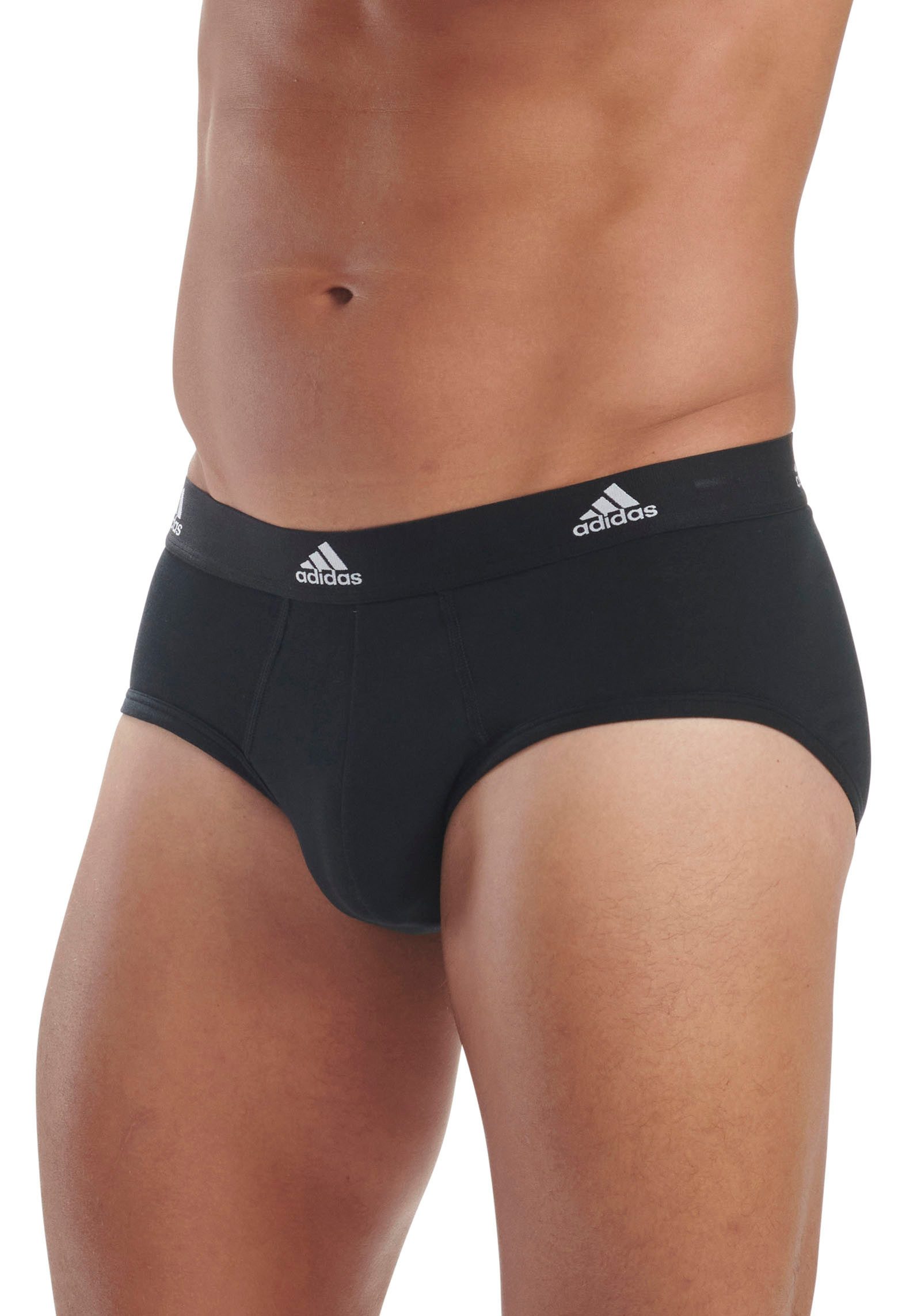 adidas Sportswear Slip Active Flex Cotton met vochtregulerende technologie (3 stuks)