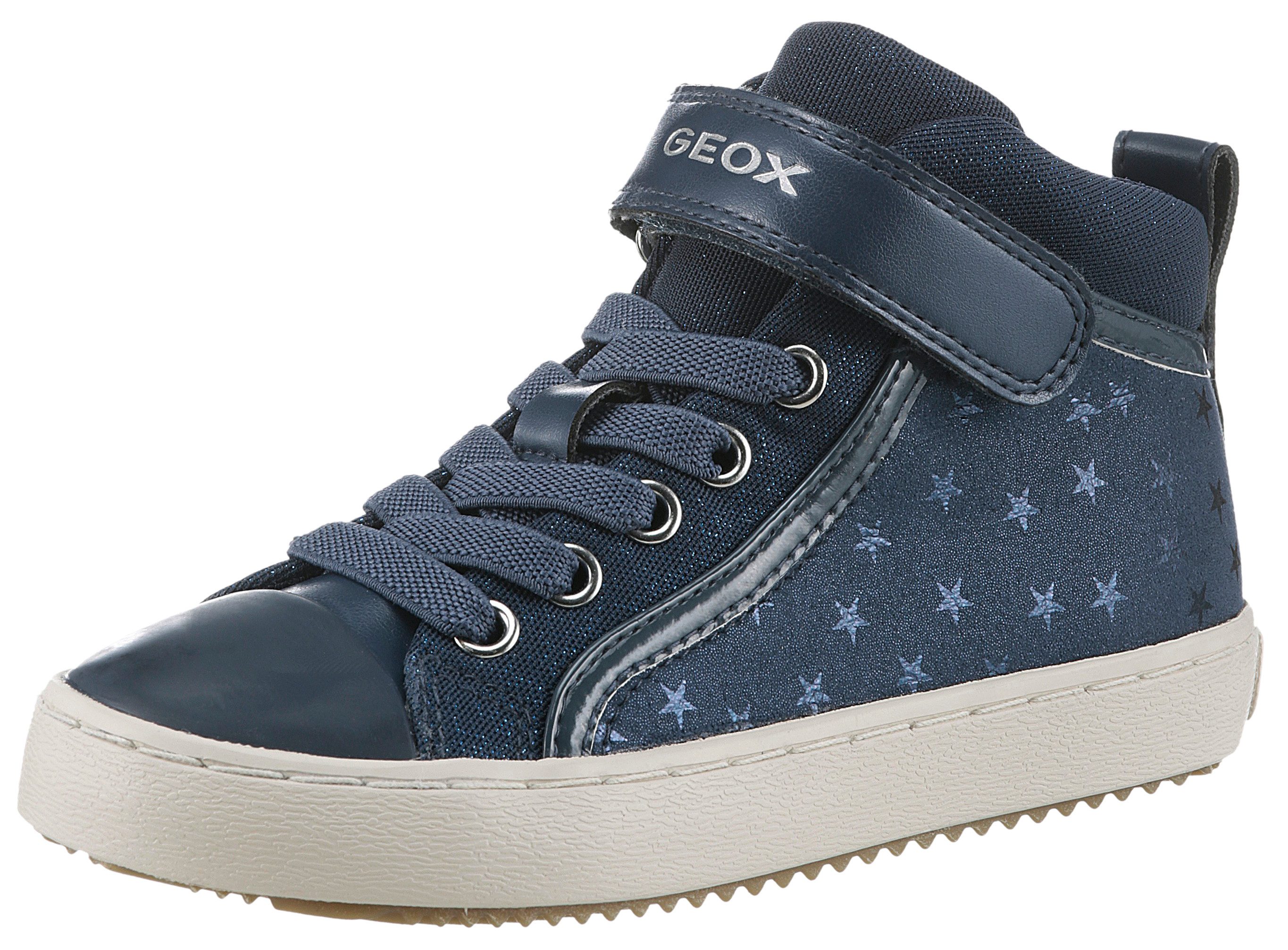 Geox Sneakers J KALISPERA GIRL I High top sneaker, veterschoenen, freizeitschoen met...