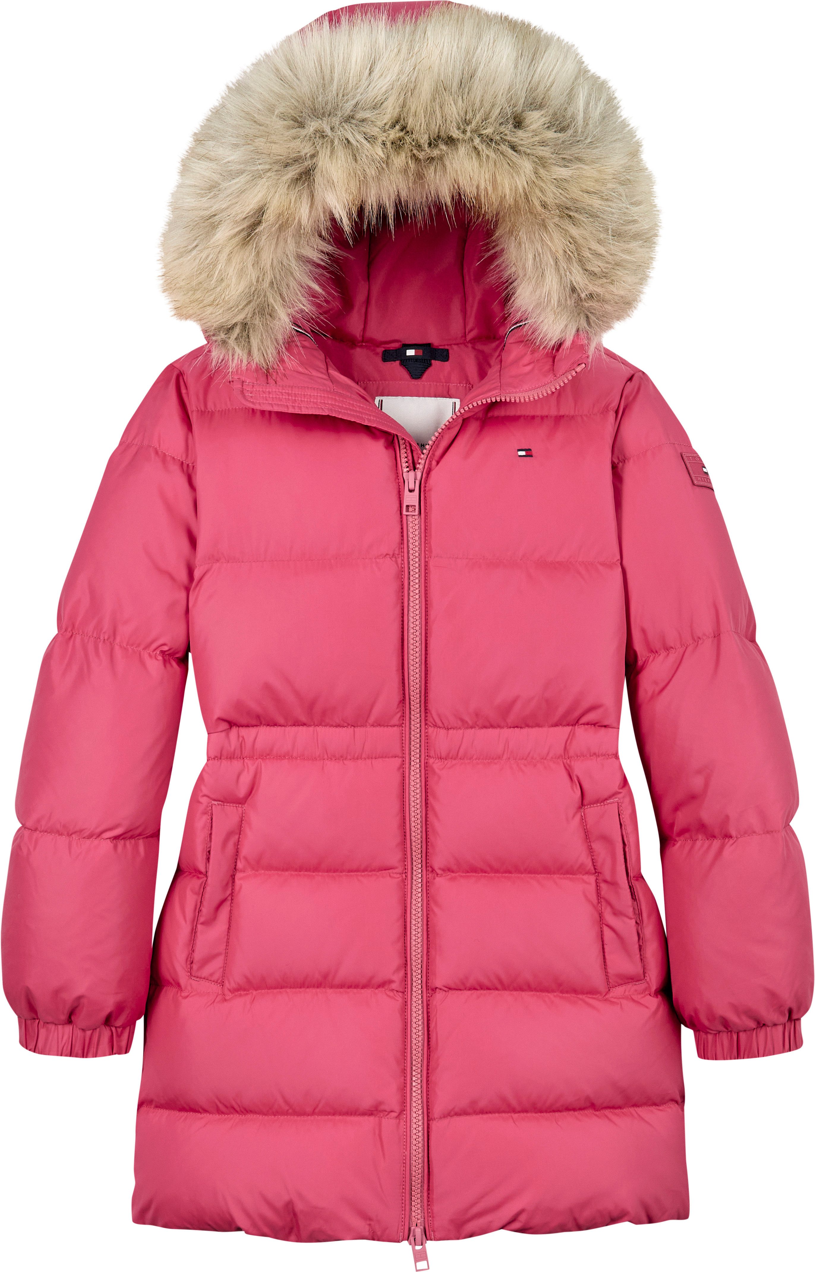 Tommy Hilfiger Gewatteerde jas LONG WAISTED DOWN JACKET