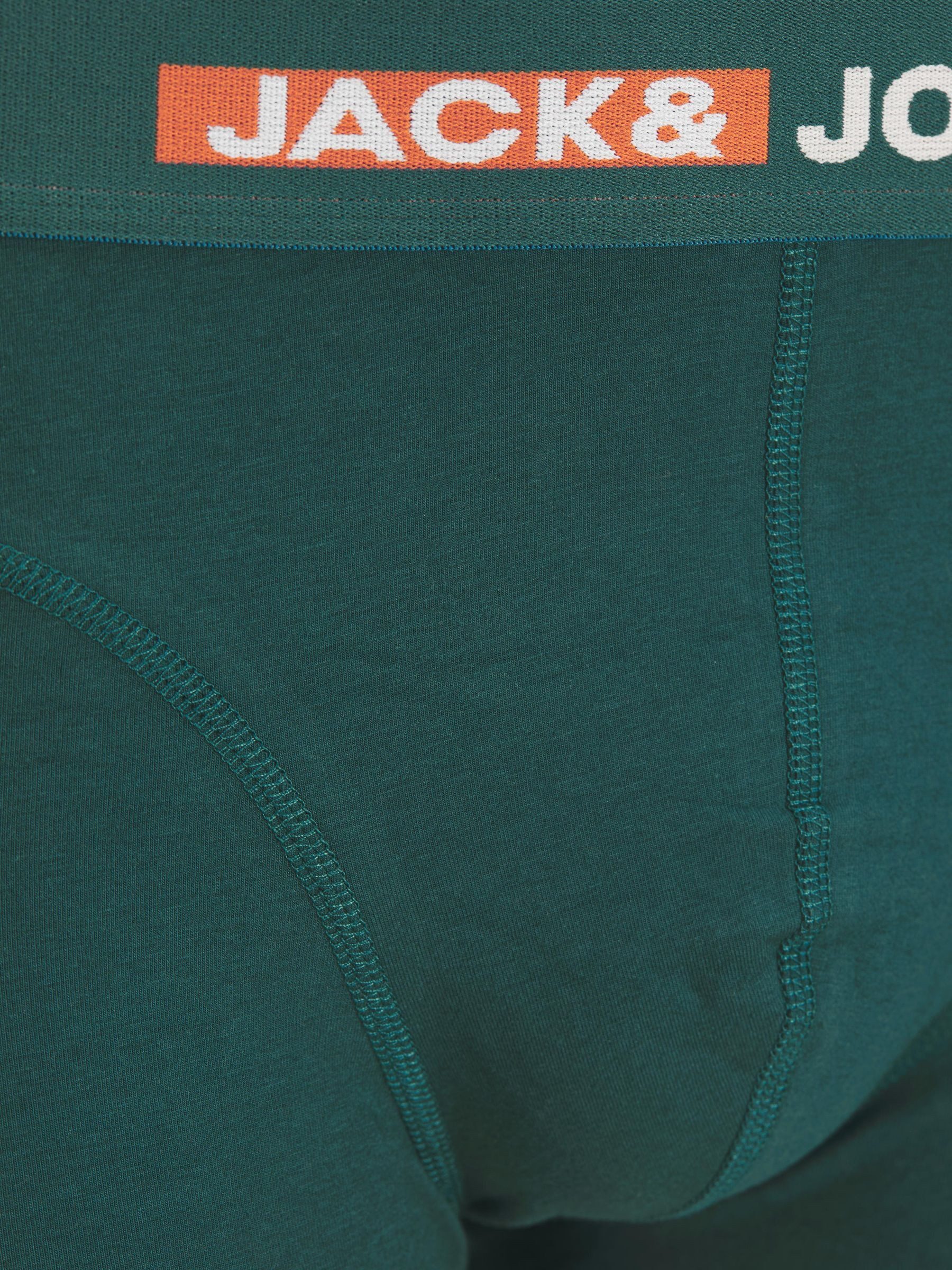 Jack & Jones Trunk JACSCOTT SOLID TRUNKS 3 PACK SN (set 3 stuks)