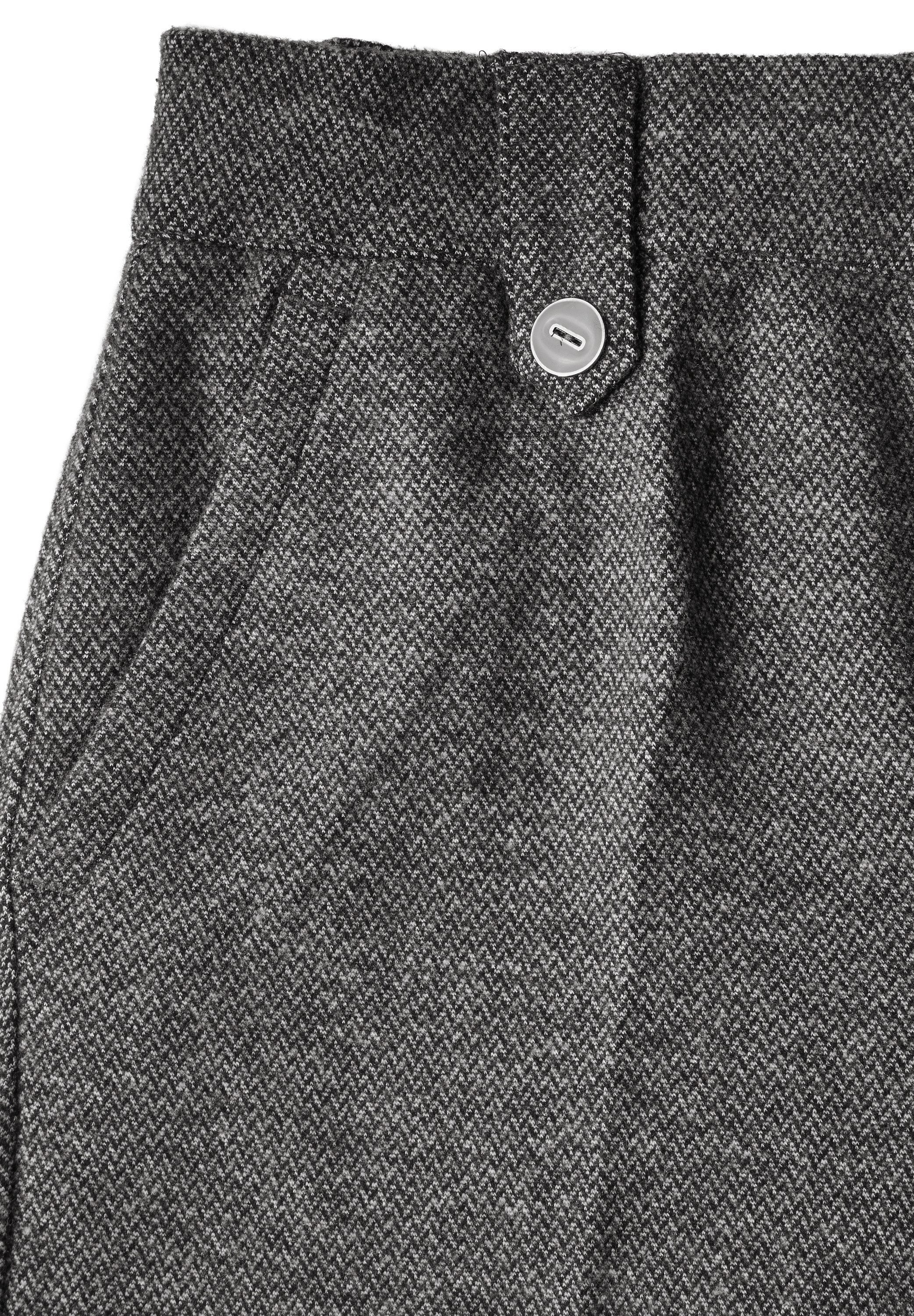 STREET ONE Stoffen broek Fishbone-hose in casual fit
