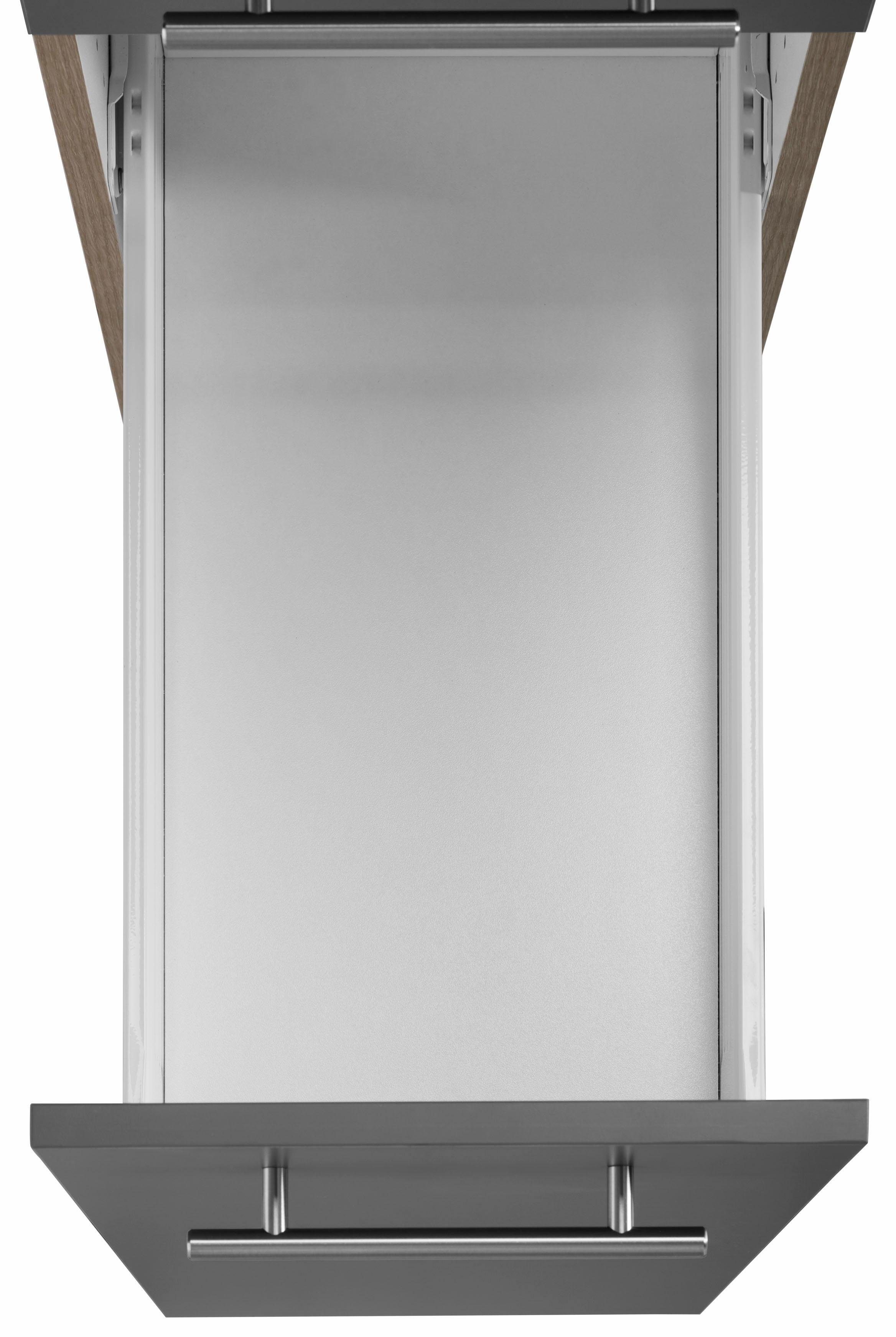 OPTIFIT Apothekerskast Bern 30 cm breed, 212 cm hoog, met in hoogte verstelbare stelpoten