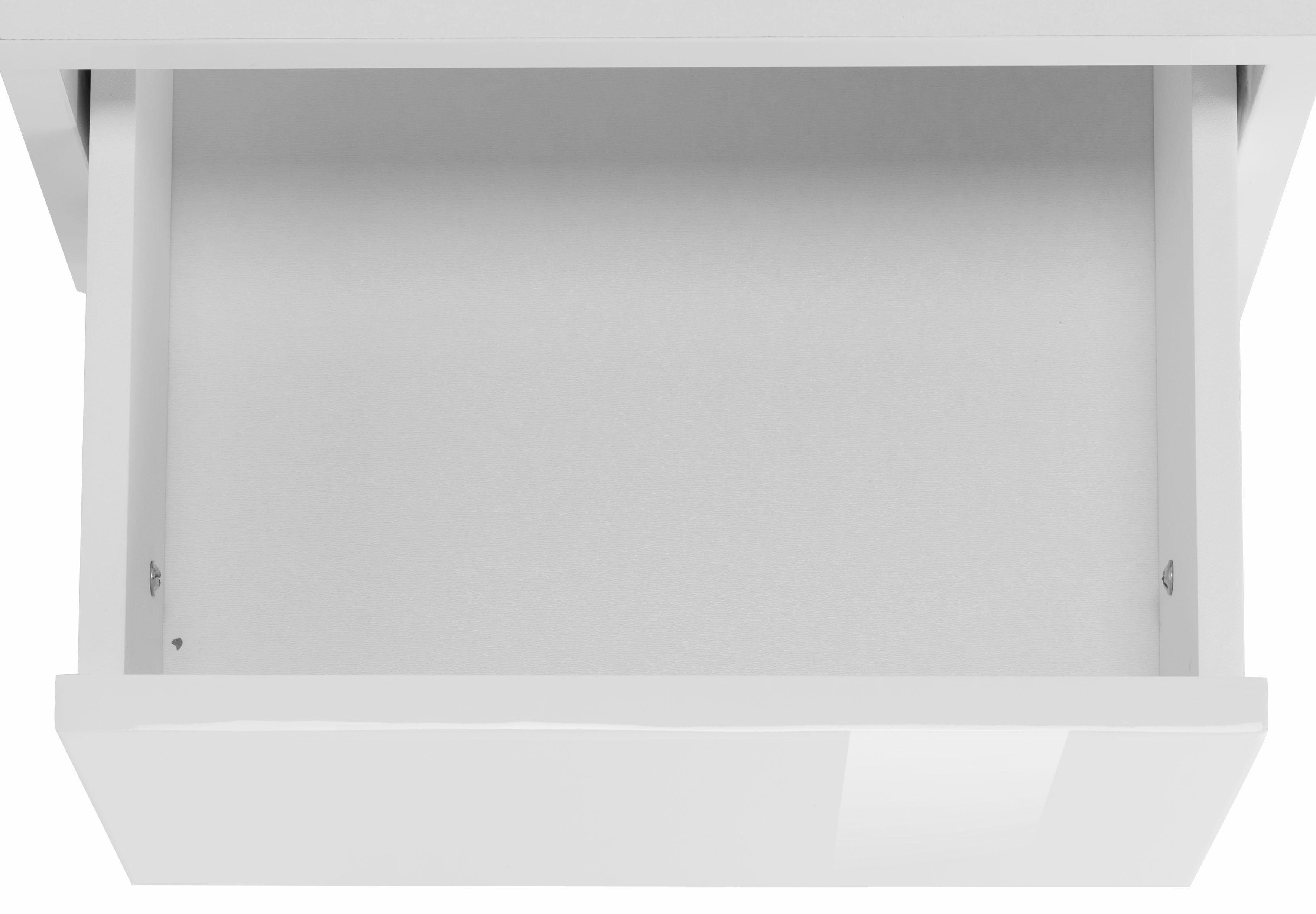 welltime Onderkast Siena Greeploze badkamerkast, hoogglans met verwisselbare front, breedte 35 cm