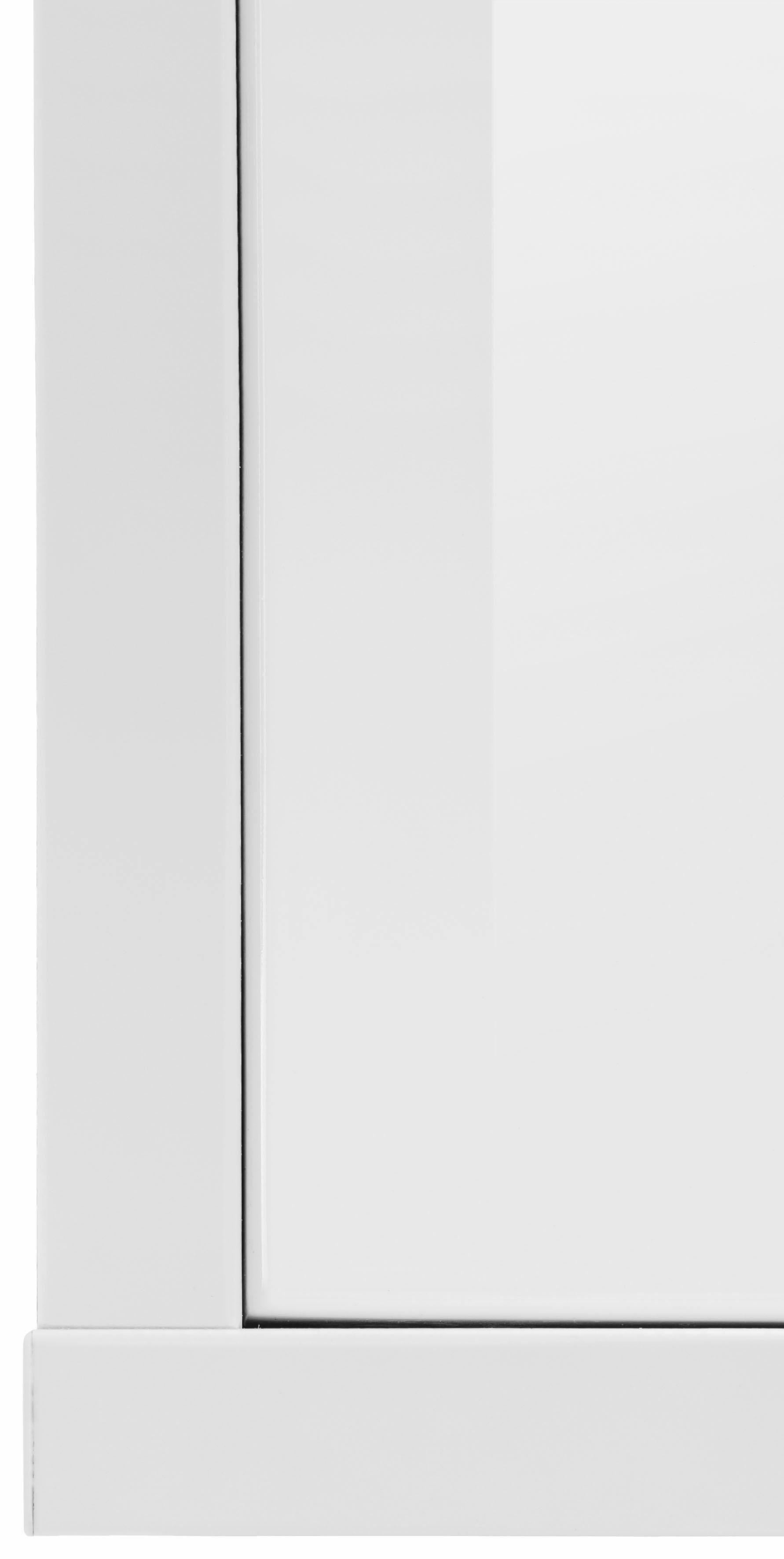 welltime Onderkast Siena Greeploze badkamerkast, hoogglans met verwisselbare front, breedte 35 cm