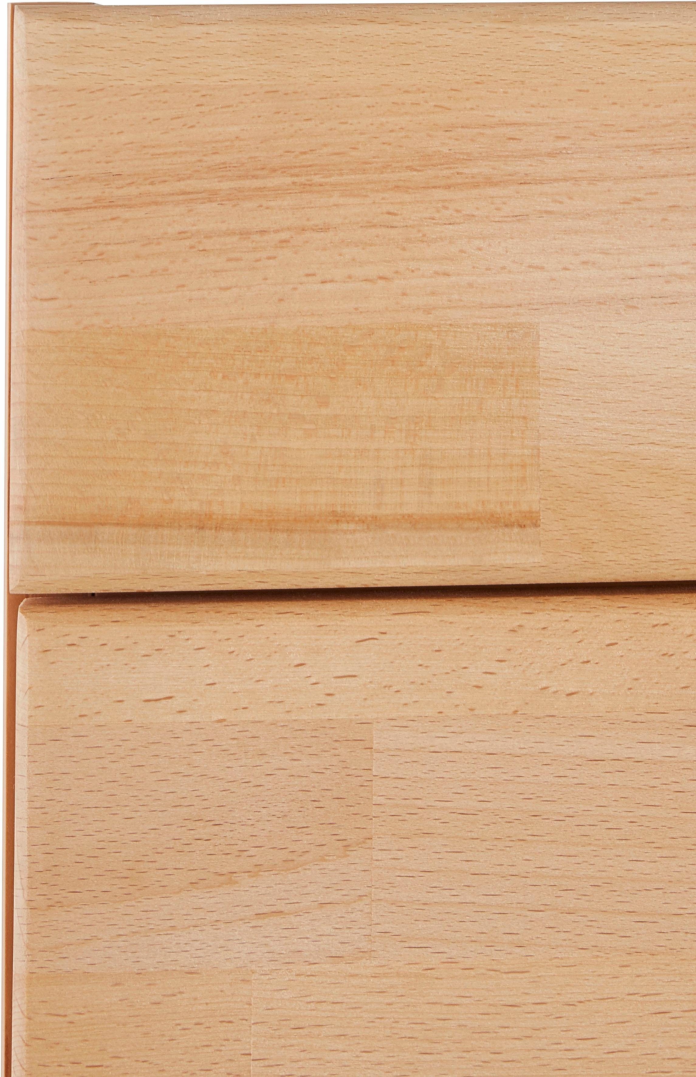 Home affaire Wandmeubel Vetro gedeeltelijk massief hout (set, 3-delig)