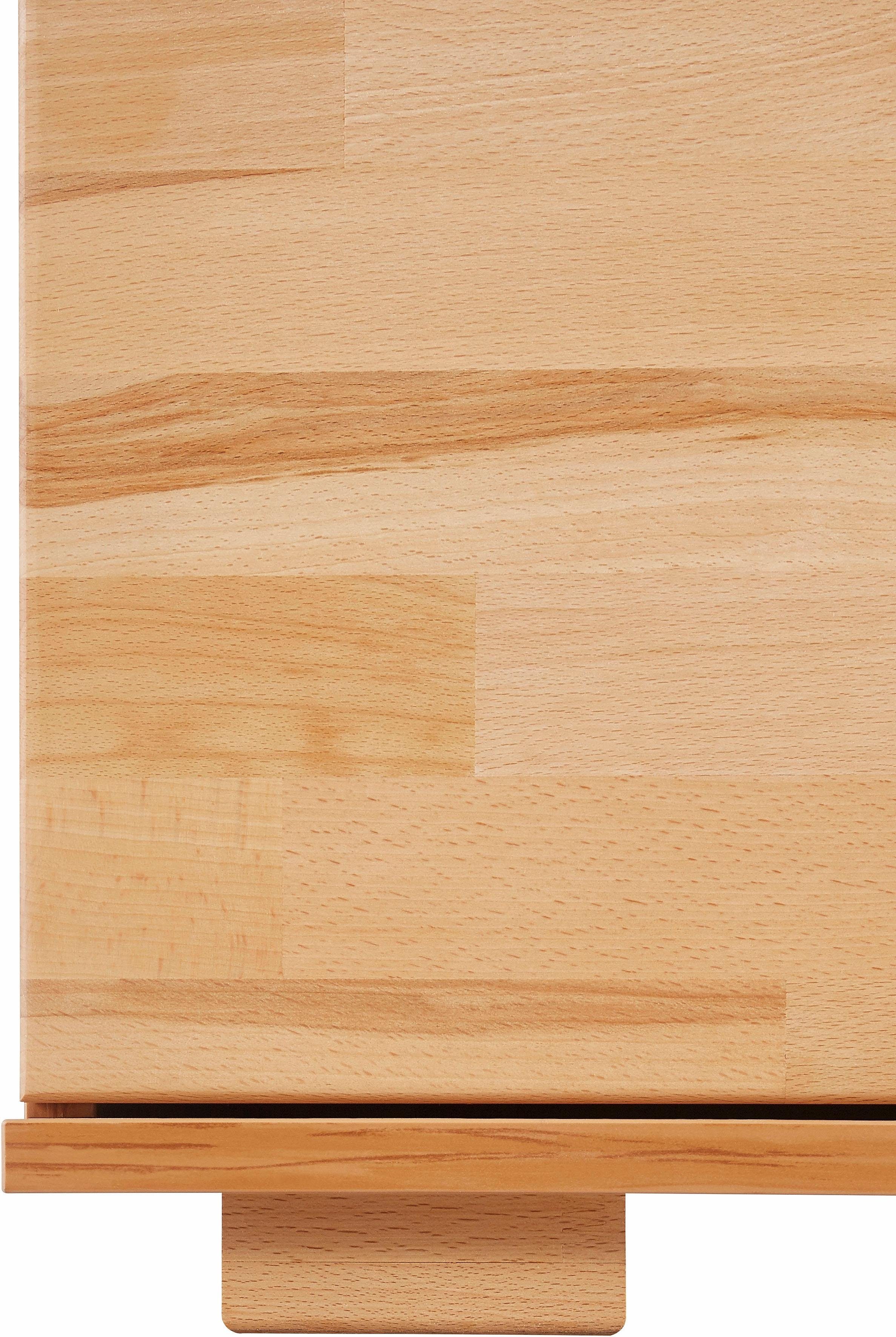 Home affaire Wandmeubel Vetro gedeeltelijk massief hout (set, 3-delig)