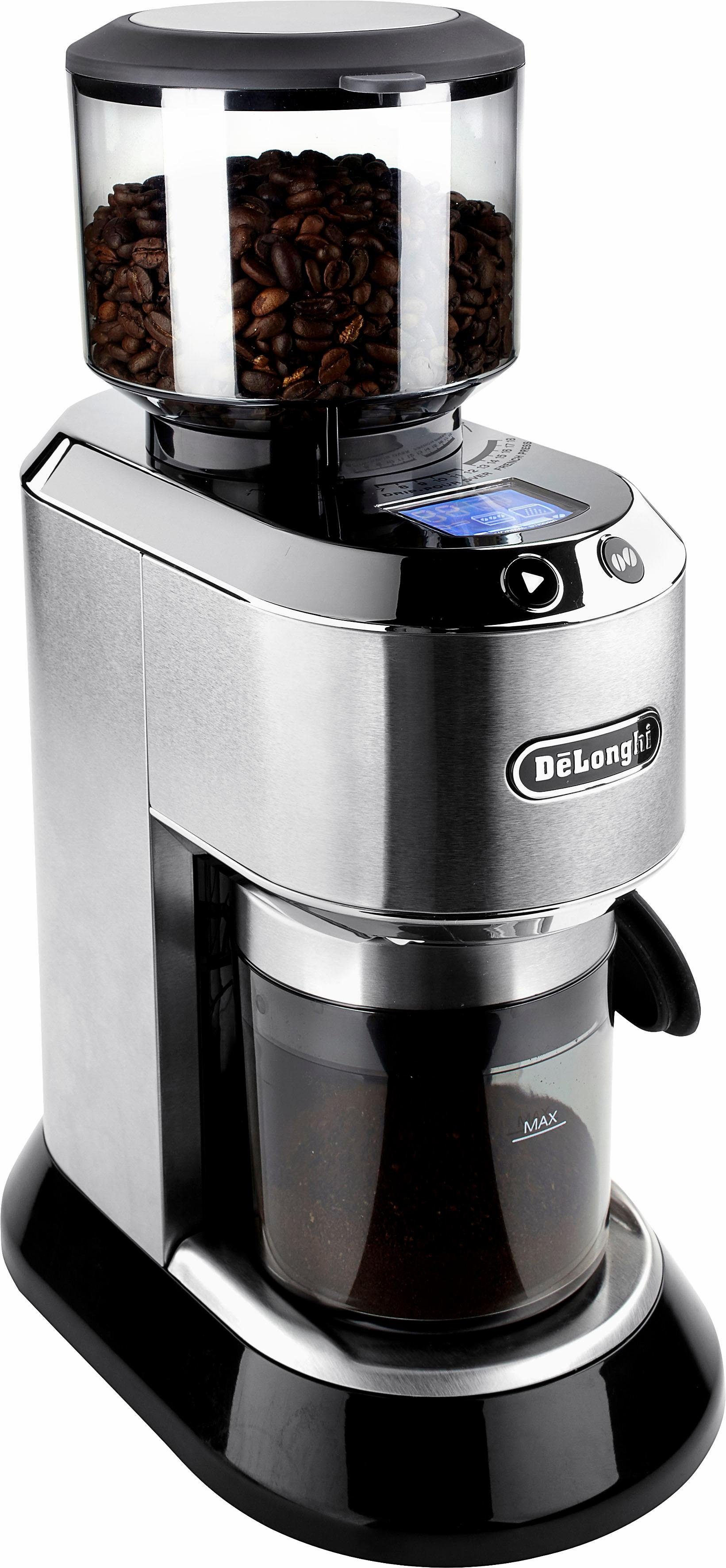 De'Longhi Koffiemolen Dedica KG521.M inclusief filteradapter