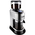 de'longhi koffiemolen dedica kg521.m inclusief filteradapter zilver