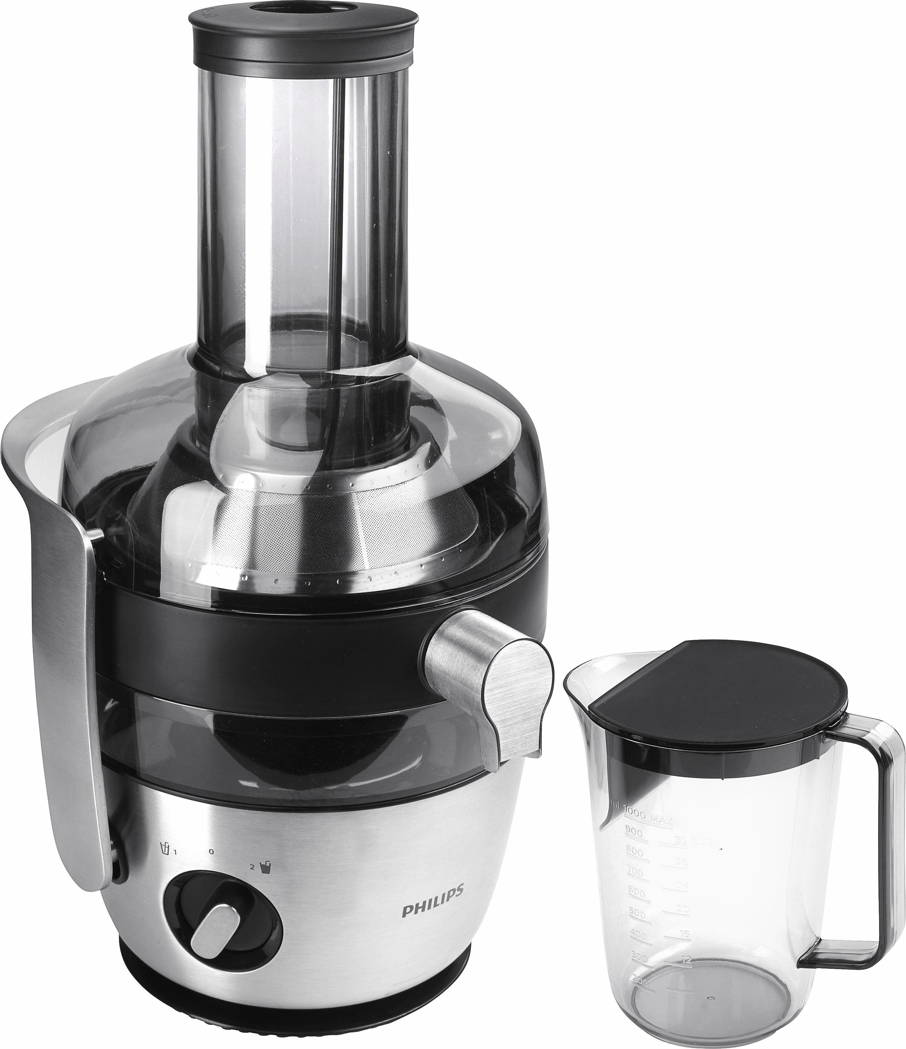 Philips Vruchtenpers HR1921/20 Avance met geotech vergiet, quickclean en voorspoelfunctie