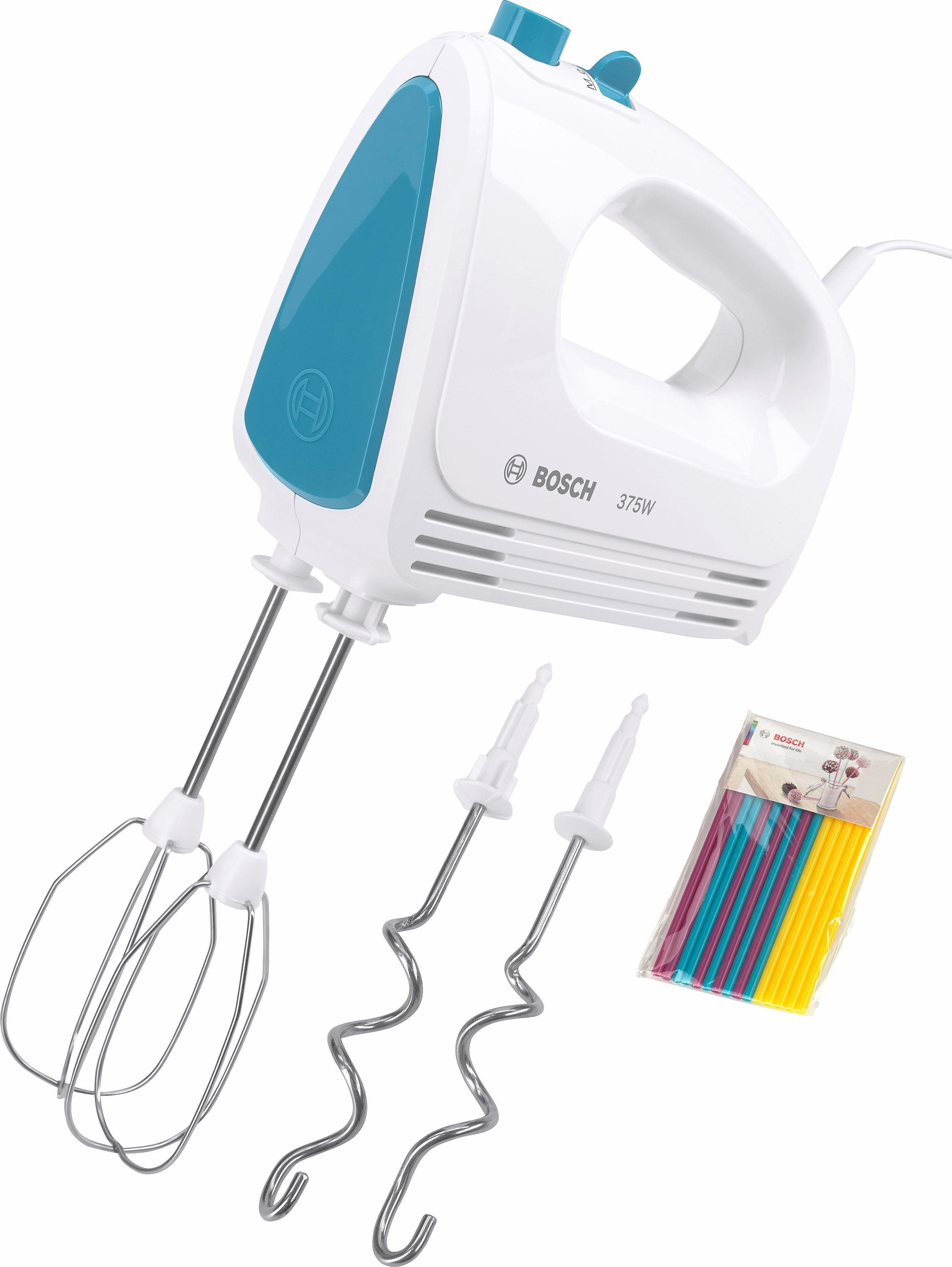 BOSCH Handmixer CleverMixx MFQ2210D Uitzetknop, lichtgewicht behuizing, Made in Europe