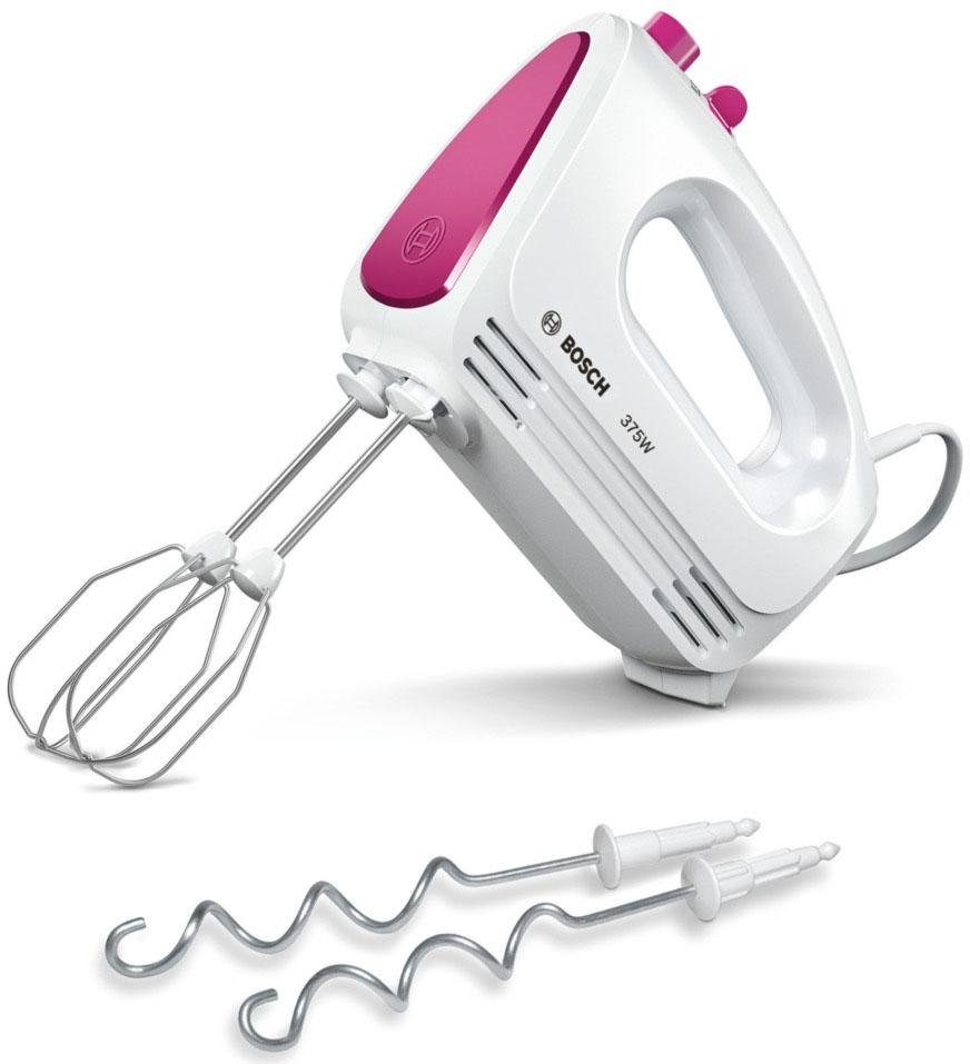 BOSCH Handmixer MFQ2210P Turboknop, ergonomische handgreep, uitwerpknoop, gemaakt in Europa