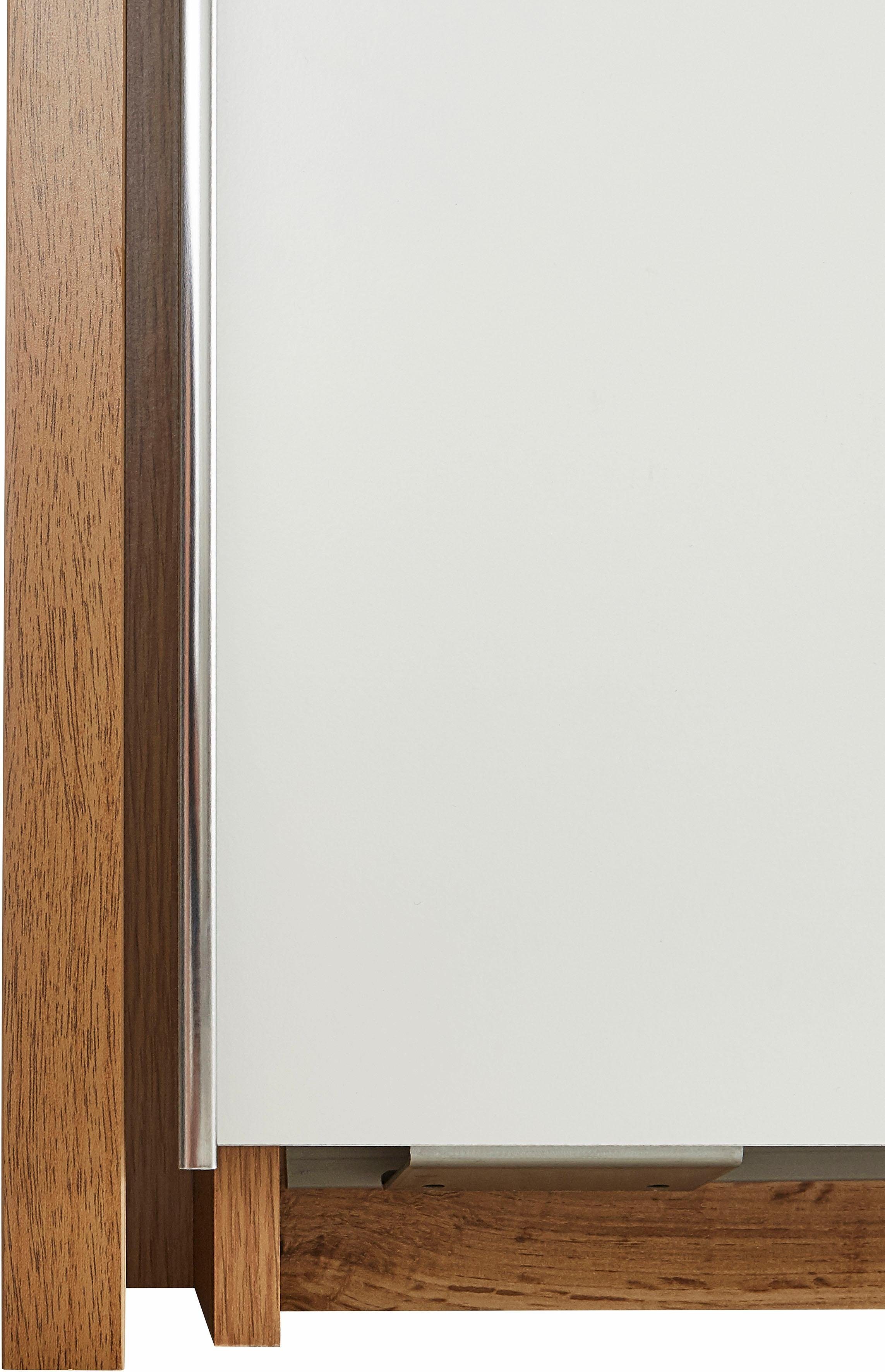 Schlafkontor Zweefdeurkast Capri Fronten met chique applicaties in kops hout-decor