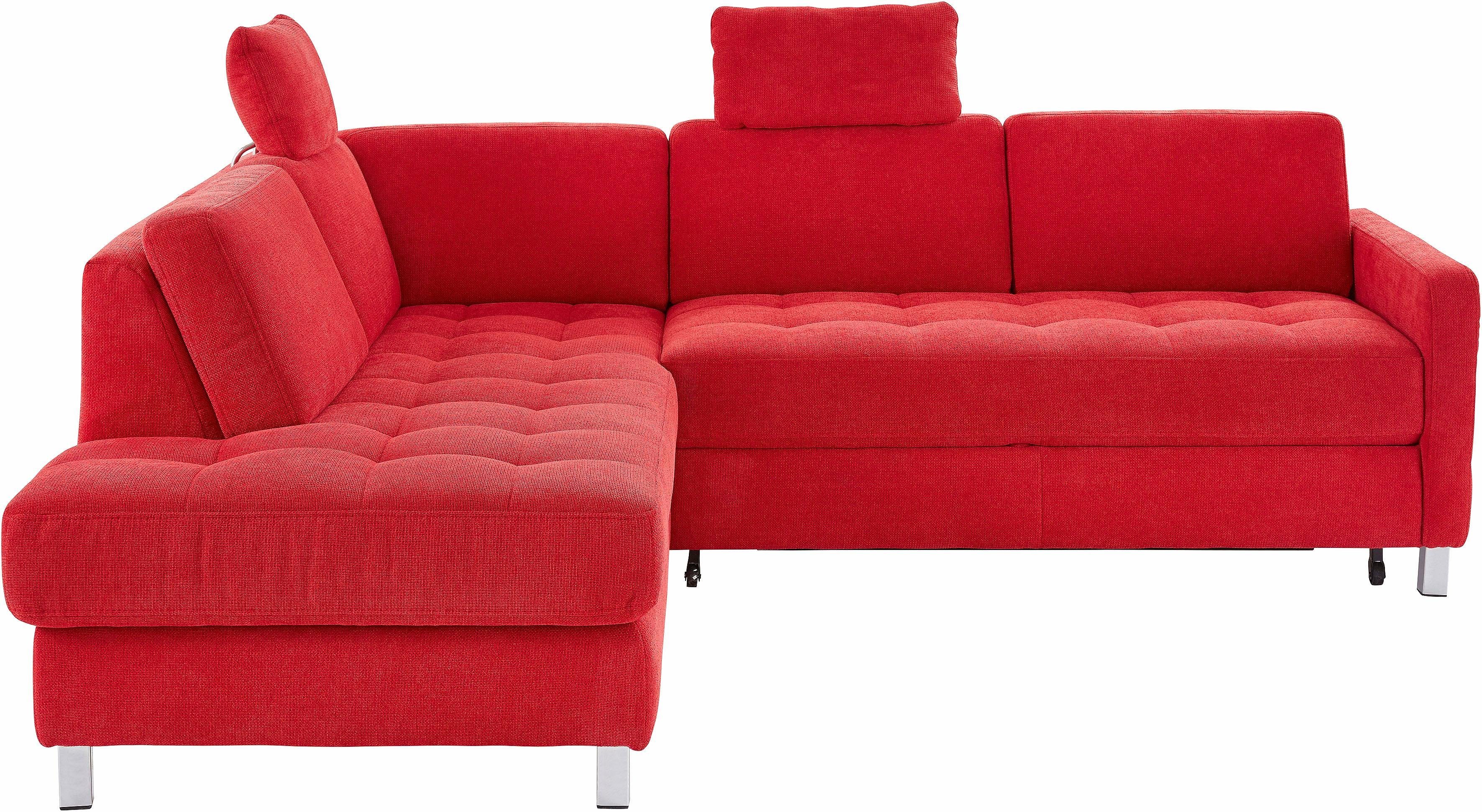 sit&more Hoekbank Pablo L-vorm optioneel met slaapfunctie