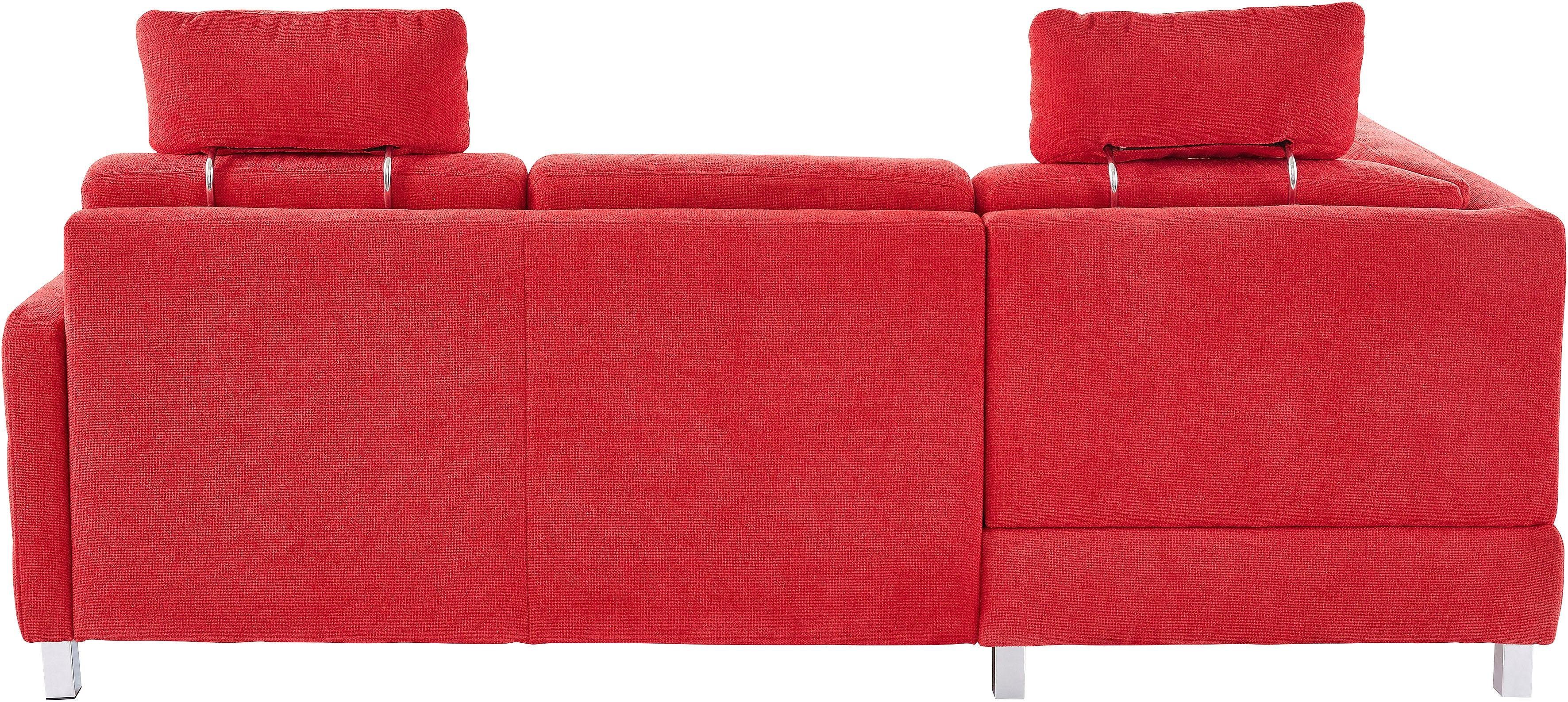 sit&more Hoekbank Pablo L-vorm optioneel met slaapfunctie