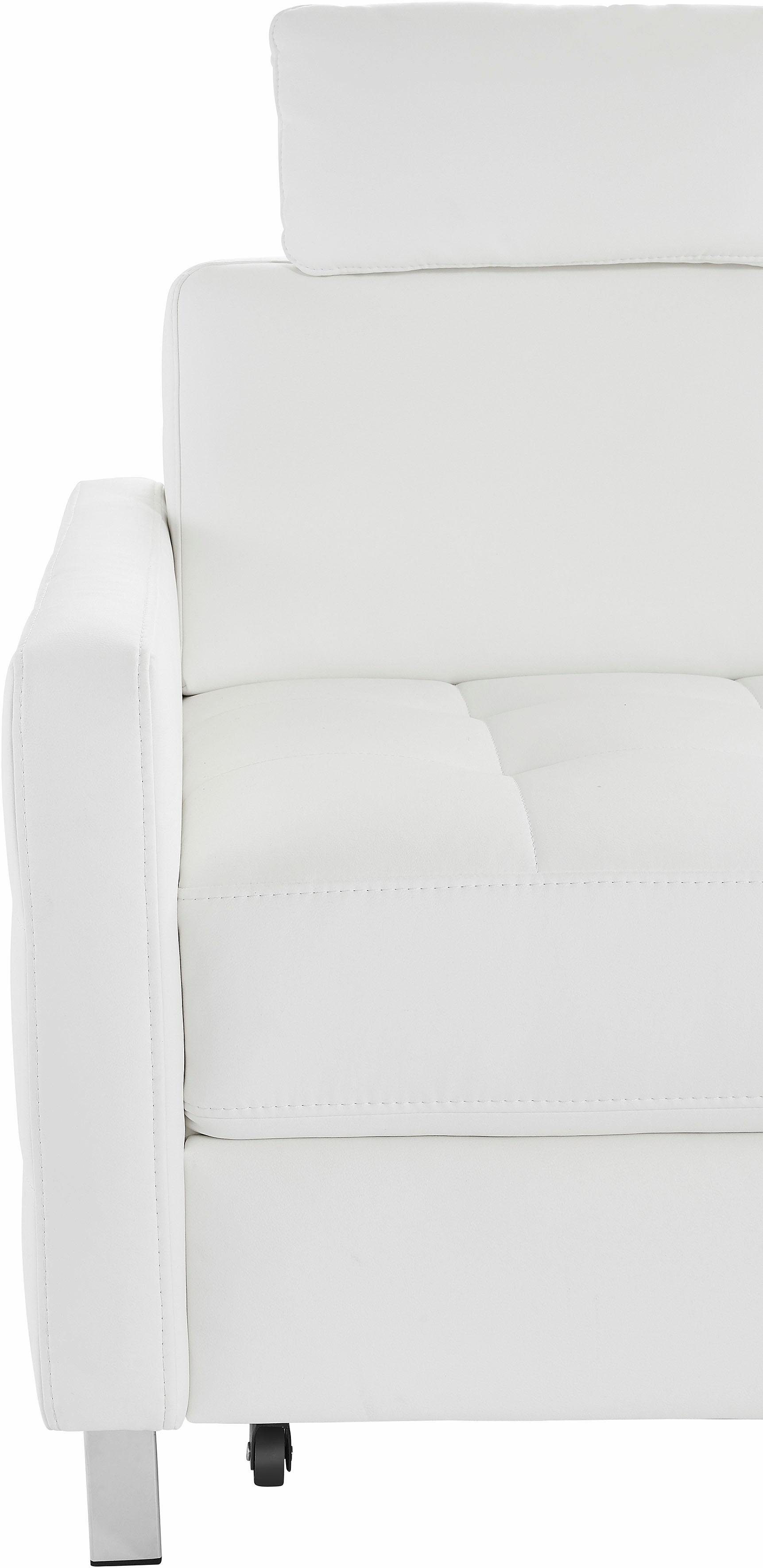 sit&more Hoekbank Pablo L-vorm optioneel met slaapfunctie