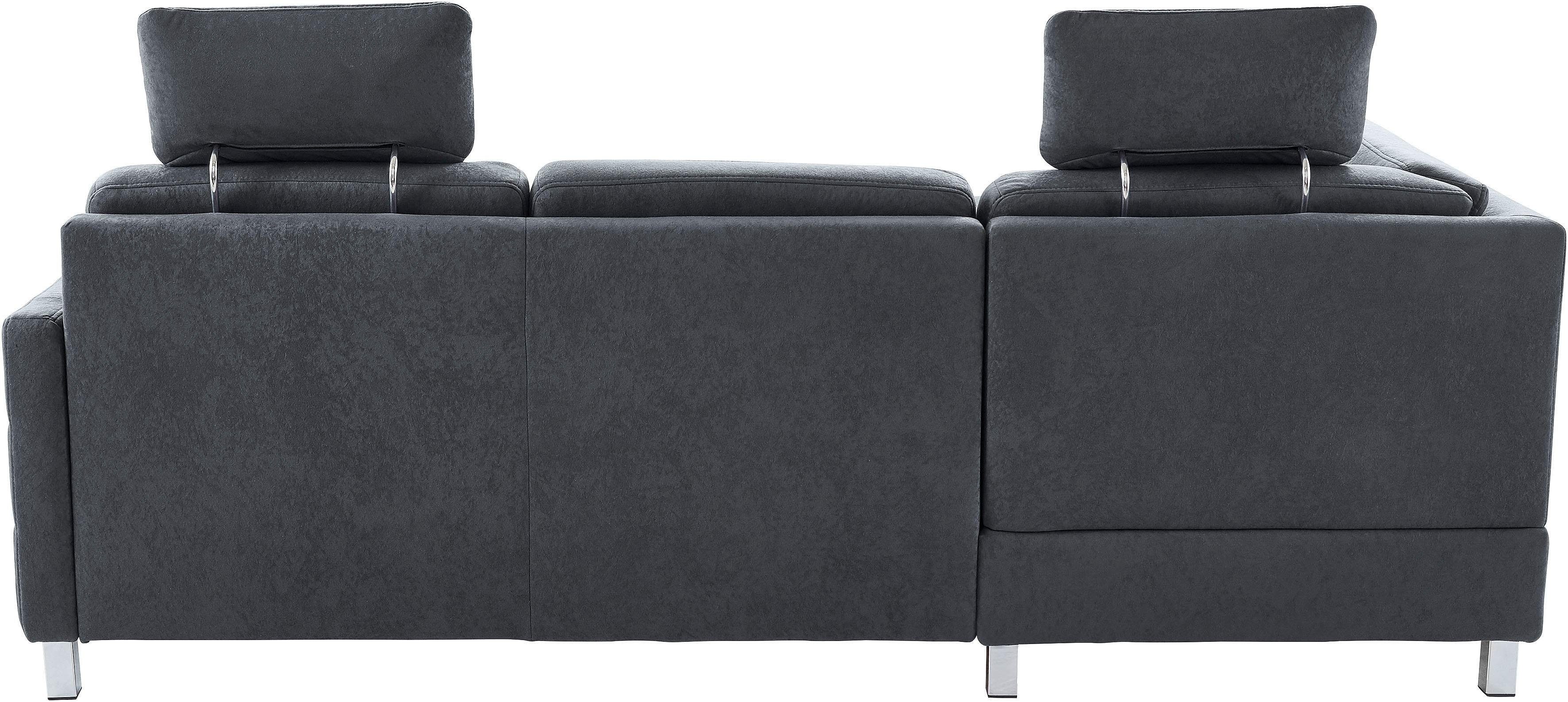 sit&more Hoekbank Pablo L-vorm optioneel met slaapfunctie