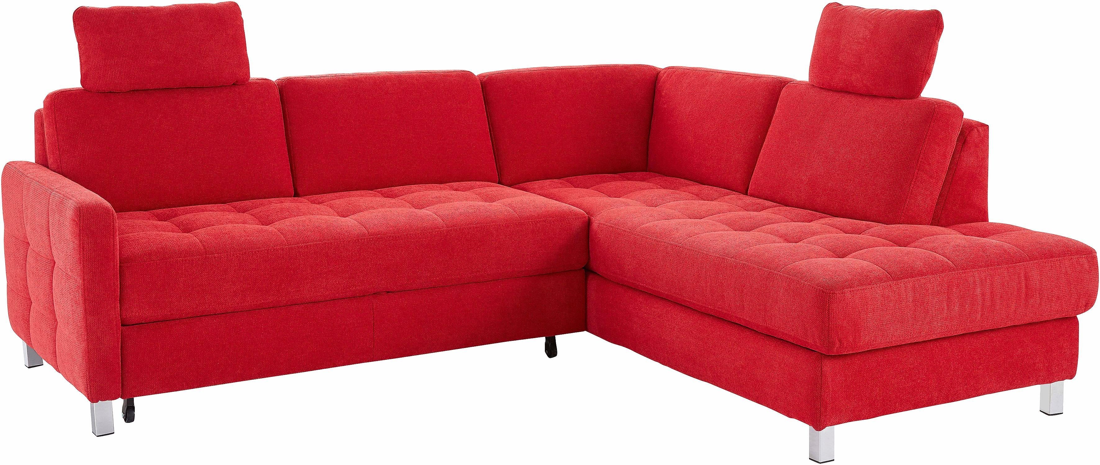 sit&more Hoekbank Pablo L-vorm optioneel met slaapfunctie