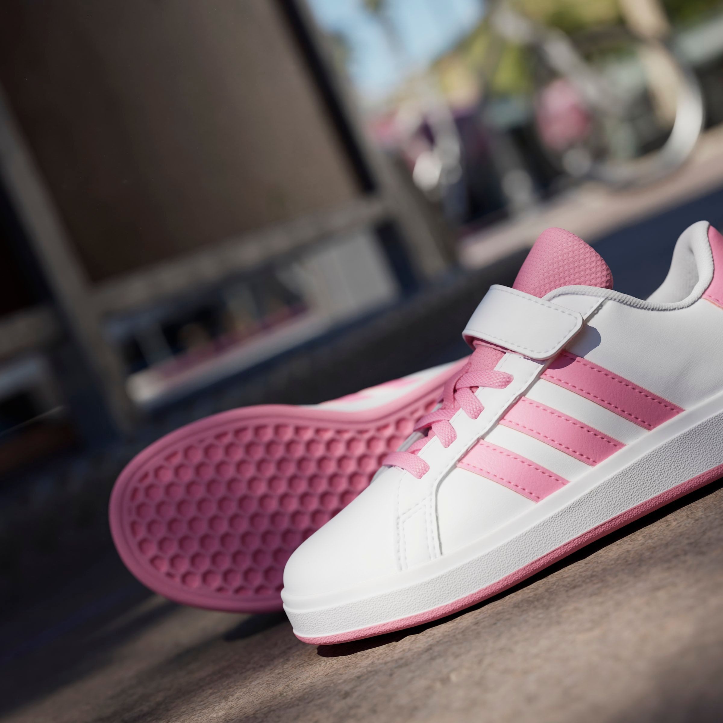adidas Sportswear Sneakers GRAND COURT 2.0 KIDS Design geïnspireerd op de adidas Superstar