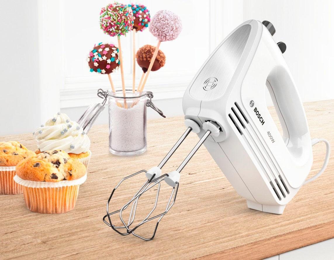 BOSCH Handmixer CleverMixx MFQ24200 Uitzetknop, lichtgewicht behuizing, Made in Europe