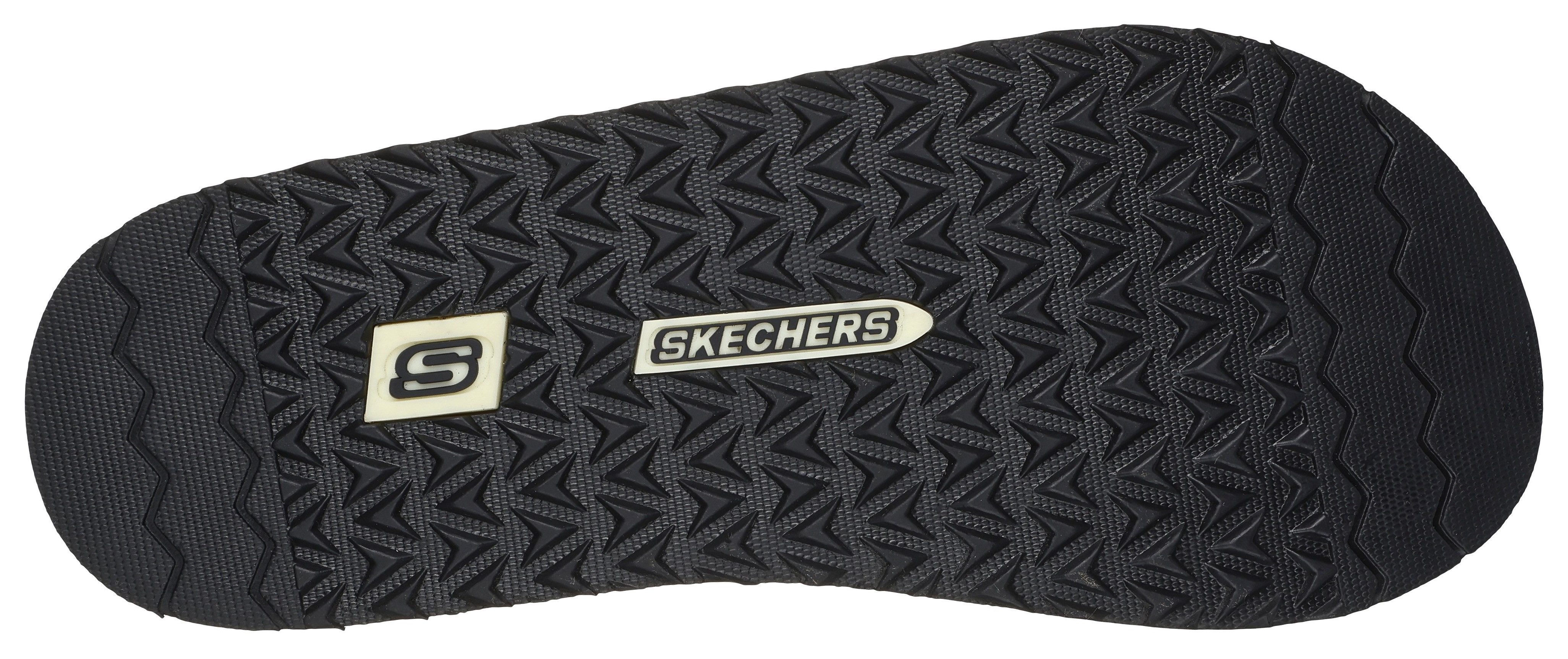 Skechers Teenslippers TANTRIC-COPANO , zomerschoen, slippers, poolslides, badschoen, met luxe foam