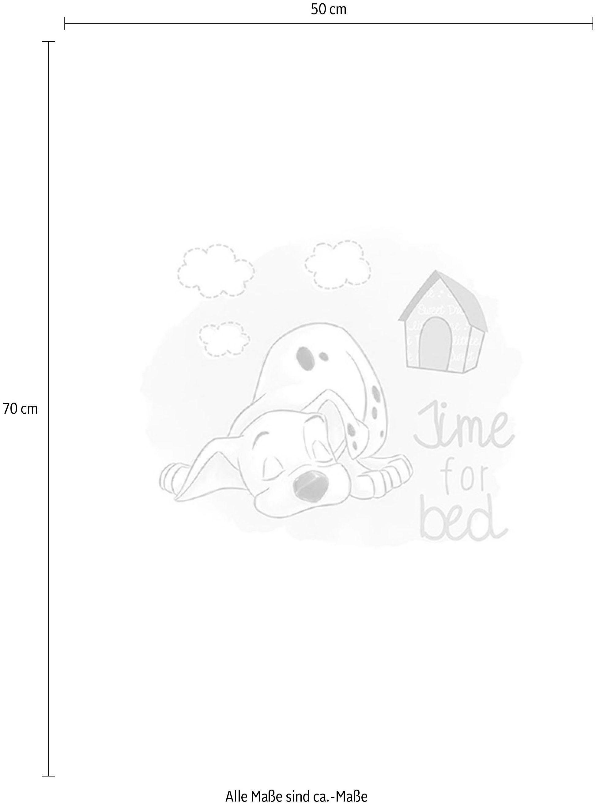 Komar Wanddecoratie 101 dalmatiër Bedtime Wanddecoratie voor de kinderkamer - zonder lijst (1 stuk)