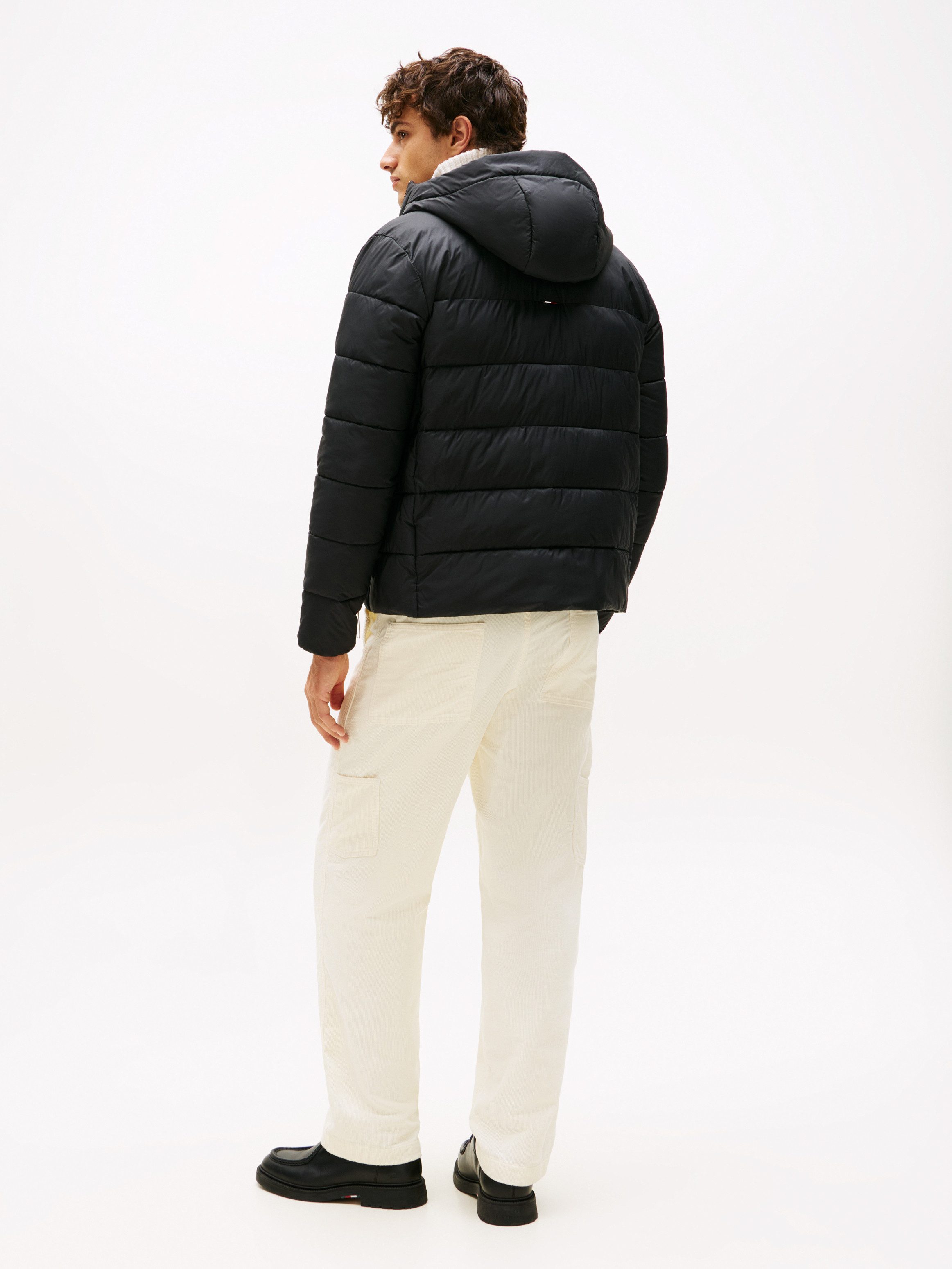 Tommy Hilfiger Gewatteerde jas MID WEIGHT HOODED JACKET