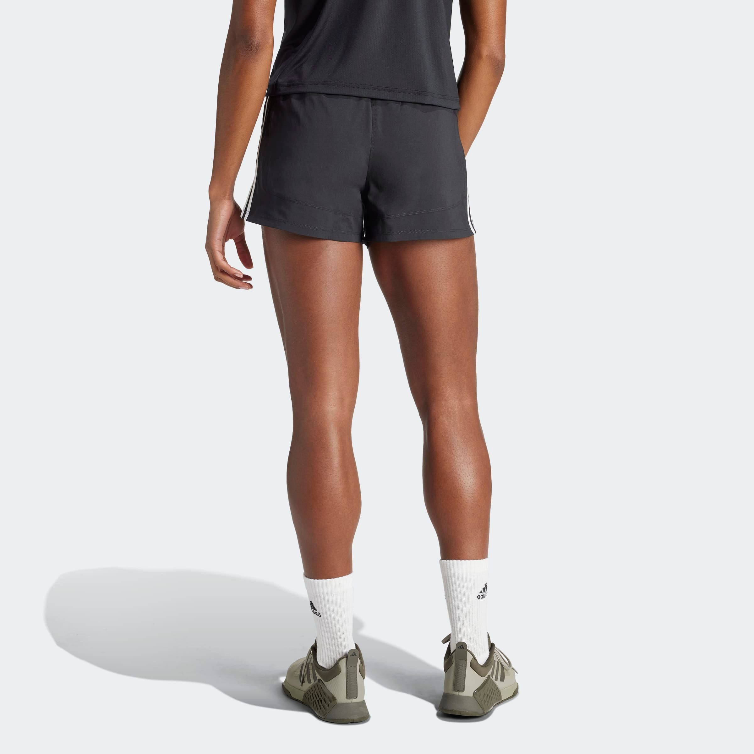 adidas Performance Short PACER WVN HIGH Geweven trainingsshorts met hoge taille (1-delig)
