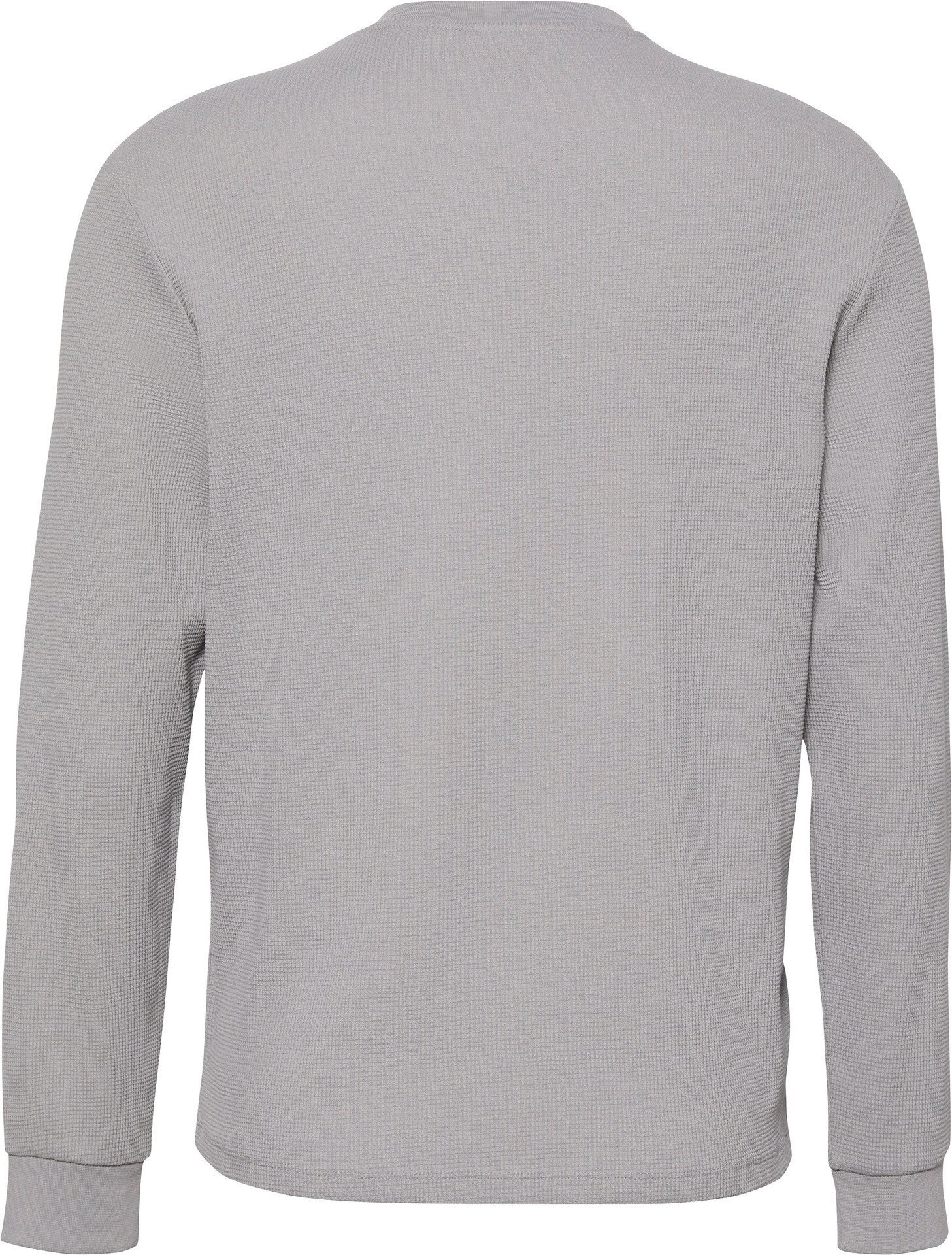 Calvin Klein Shirt met lange mouwen LS WAFFLE BADGE CREWNK TEE