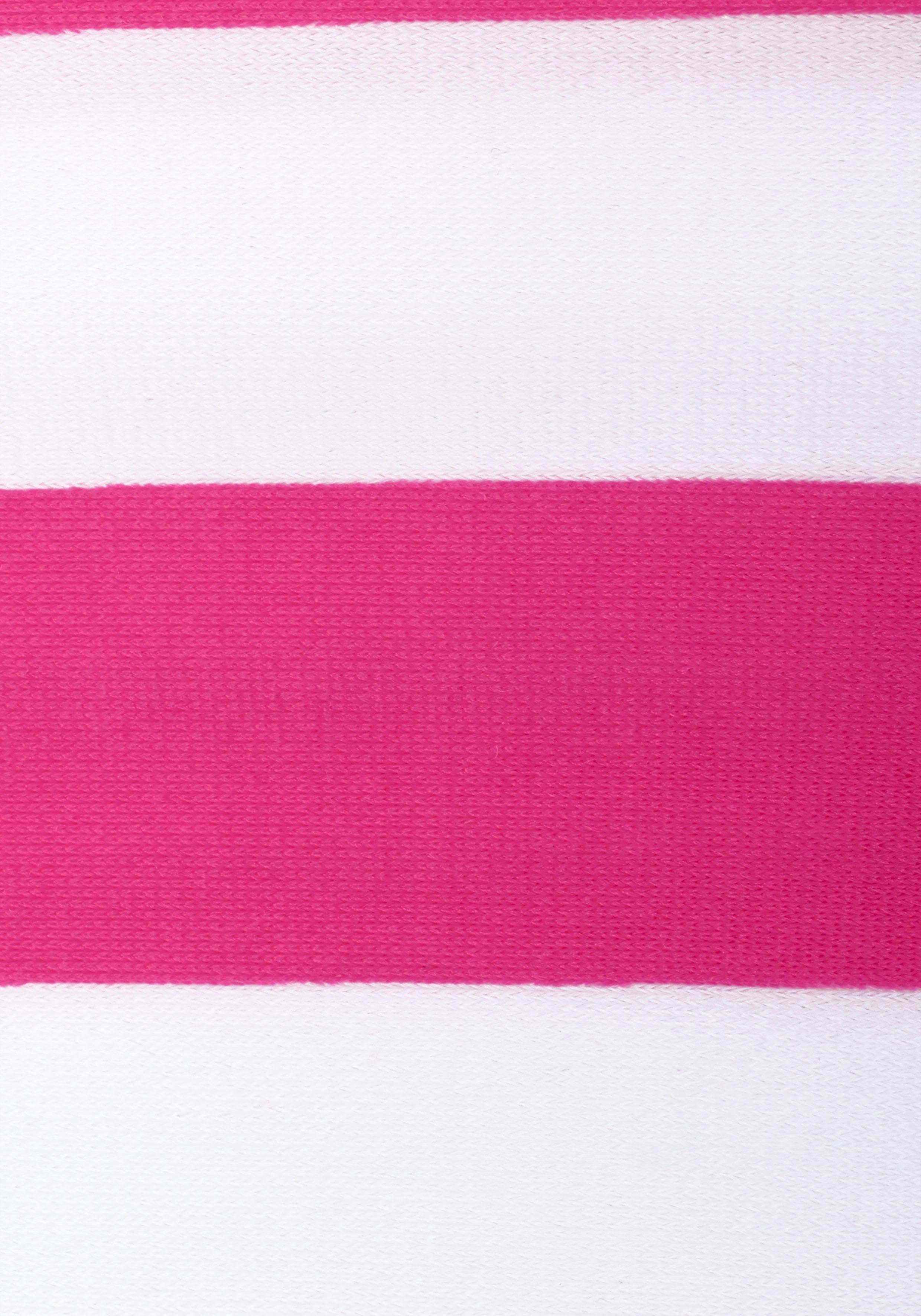 Bench. Bandeaubikini met trendy strepen