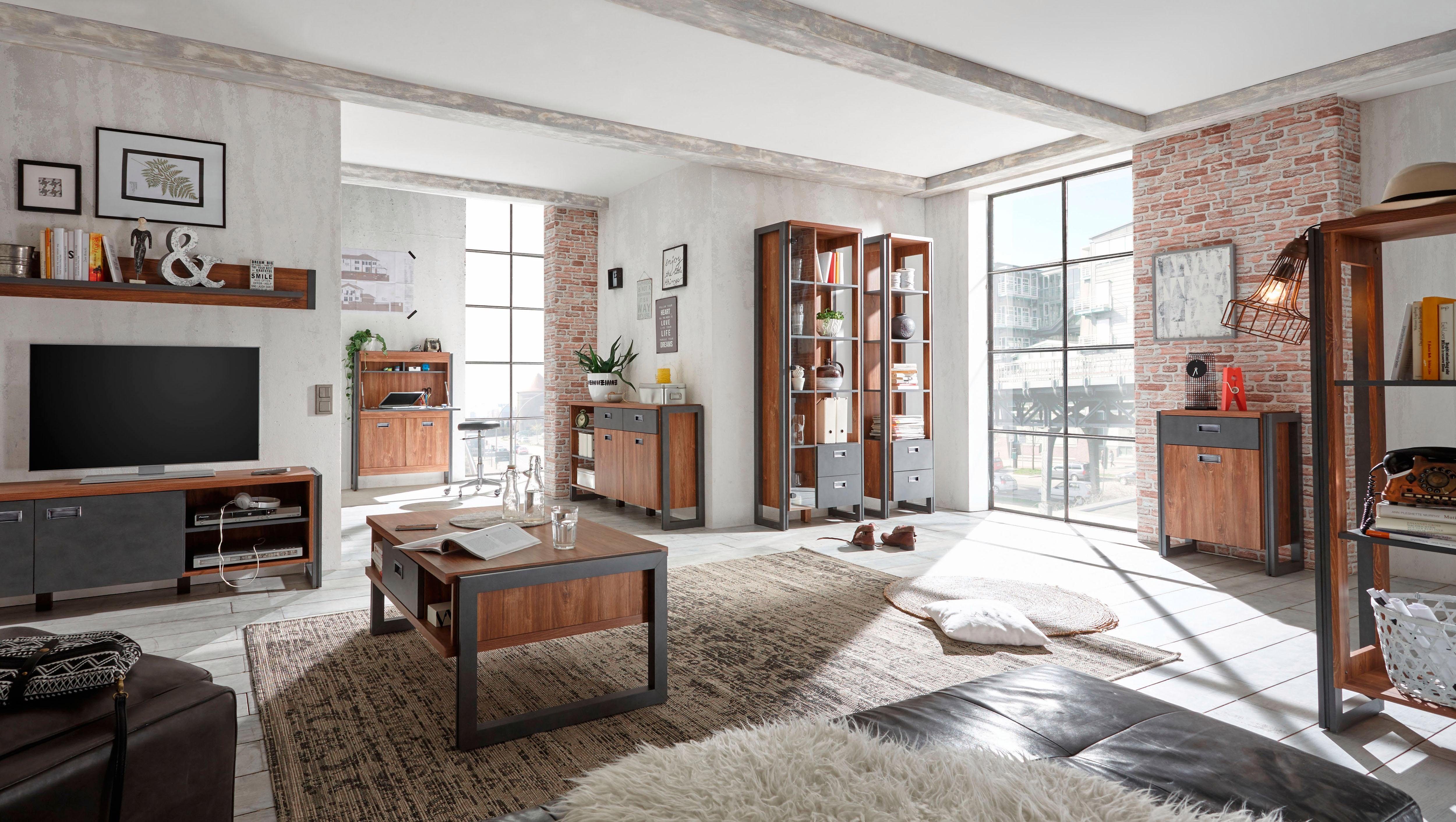 Home affaire Wandplank Detroit Hoogte 202 cm