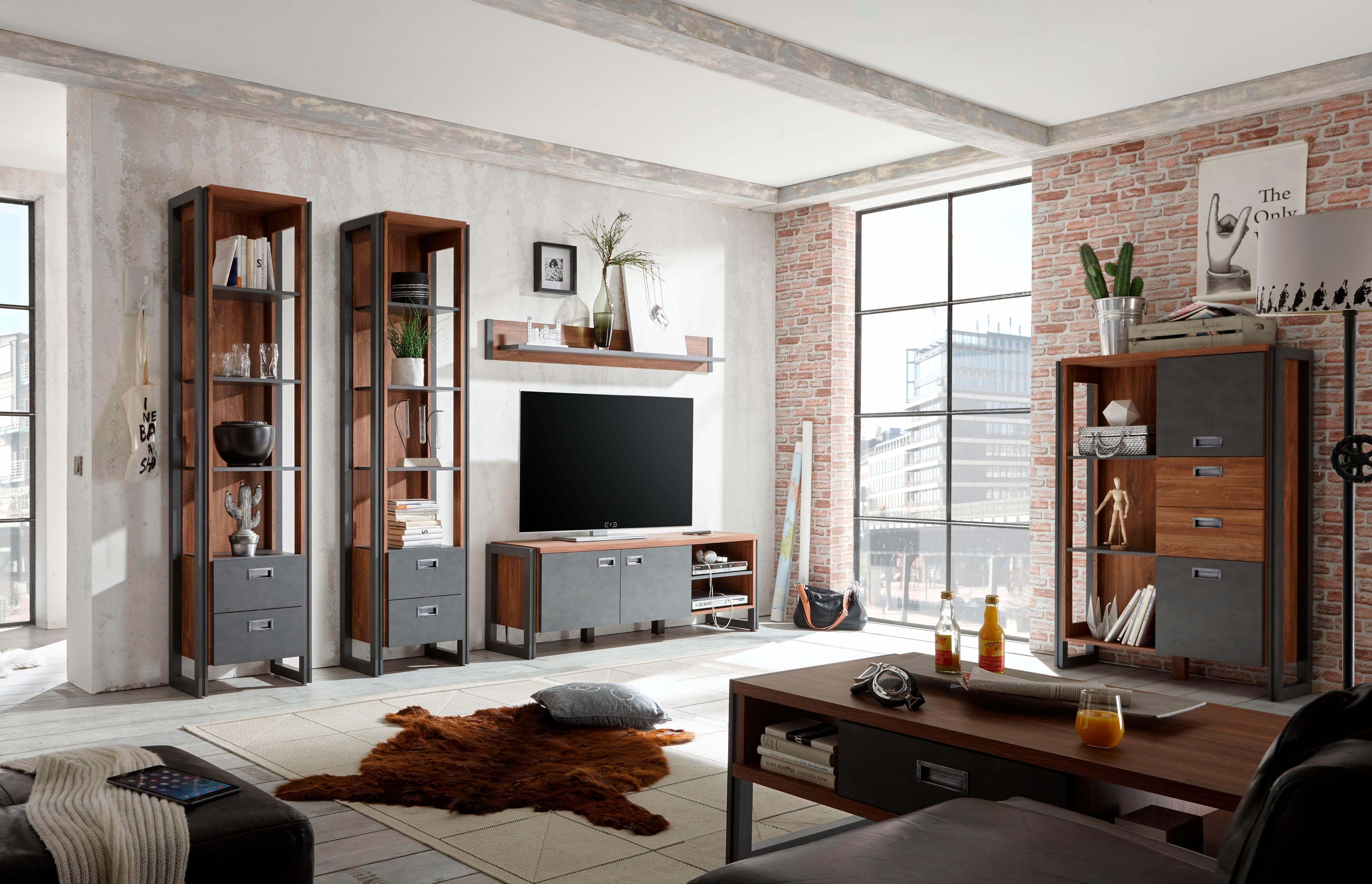 Home affaire Highboard Detroit Hoogte ca. 140 cm