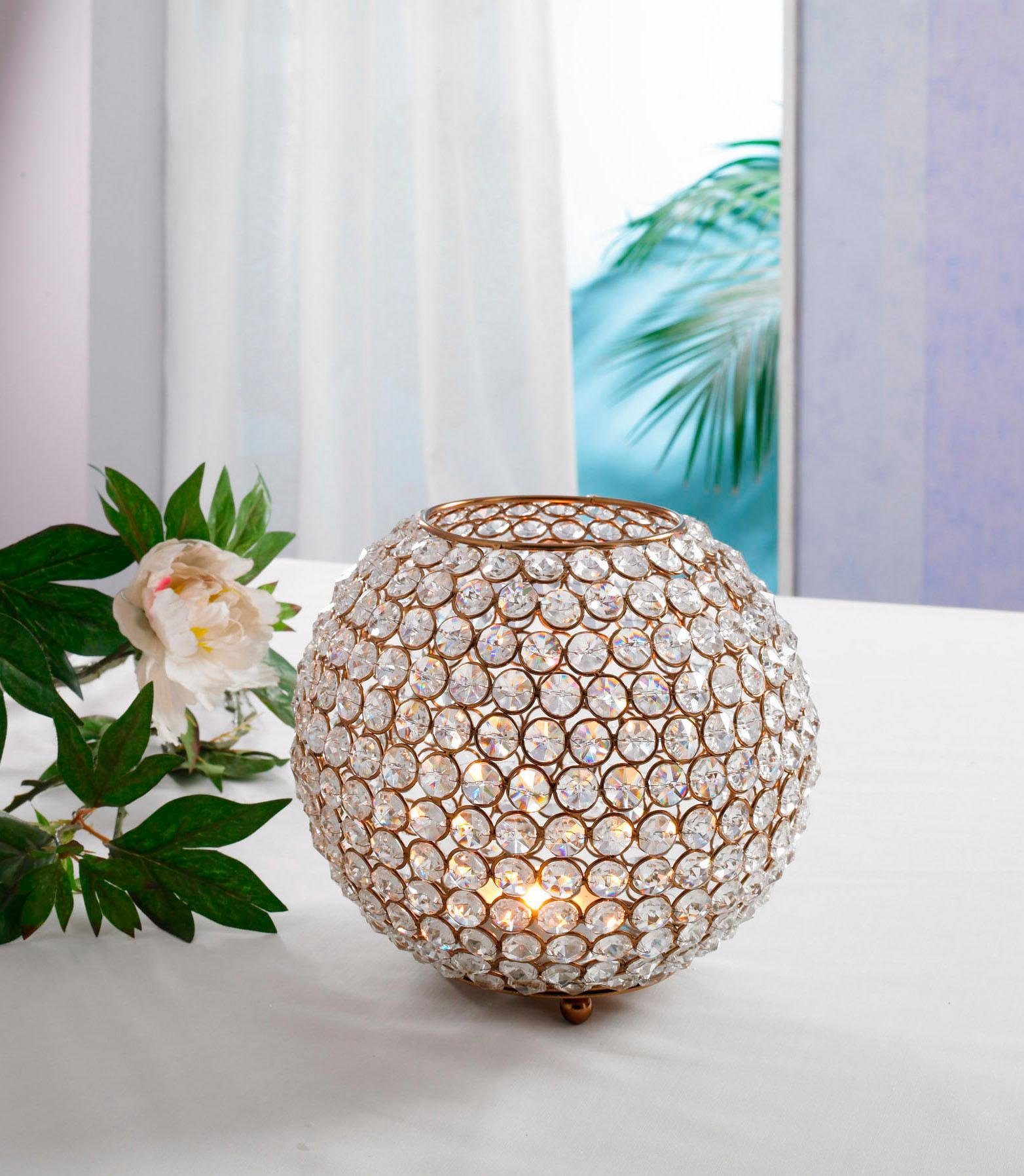 Home affaire Windlicht Kristal