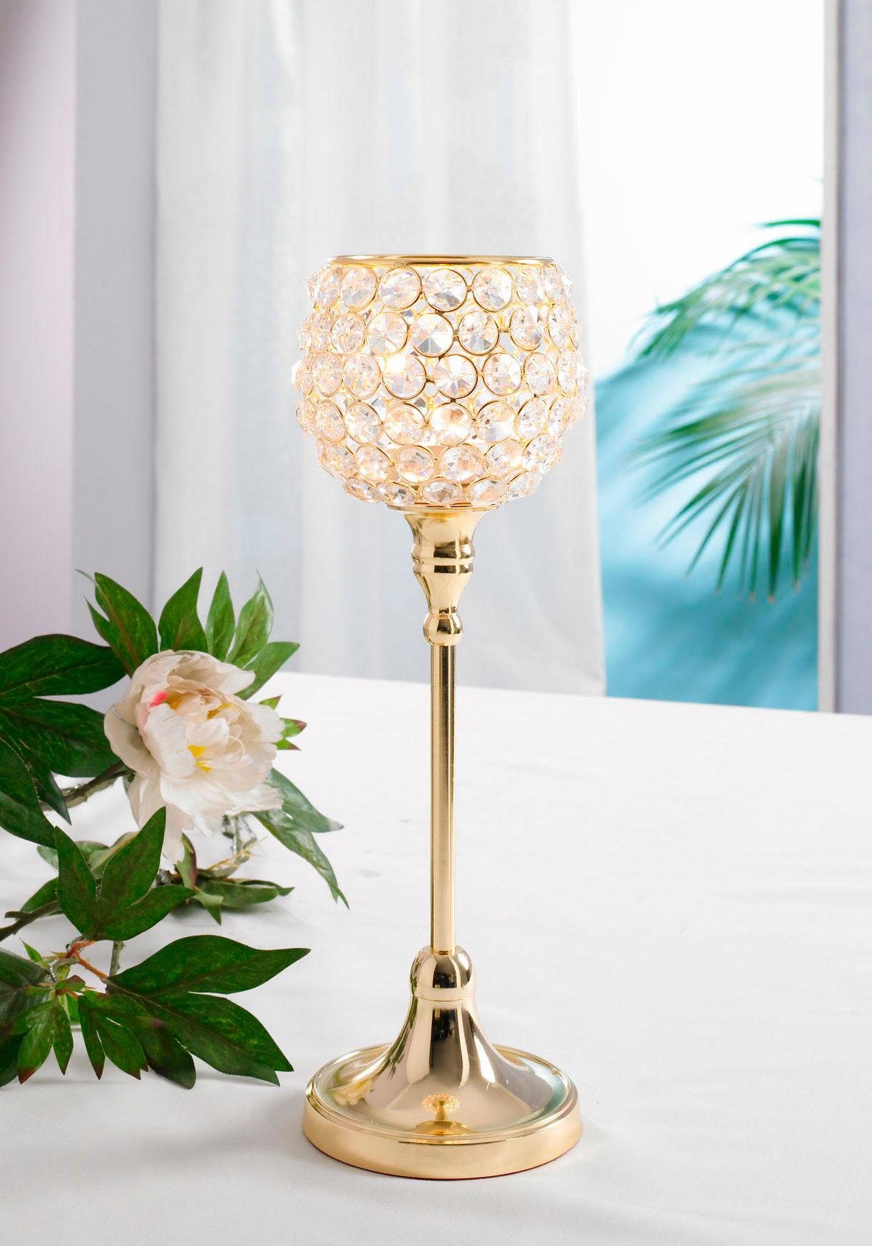 Home affaire Kaarsenstandaard Kristal