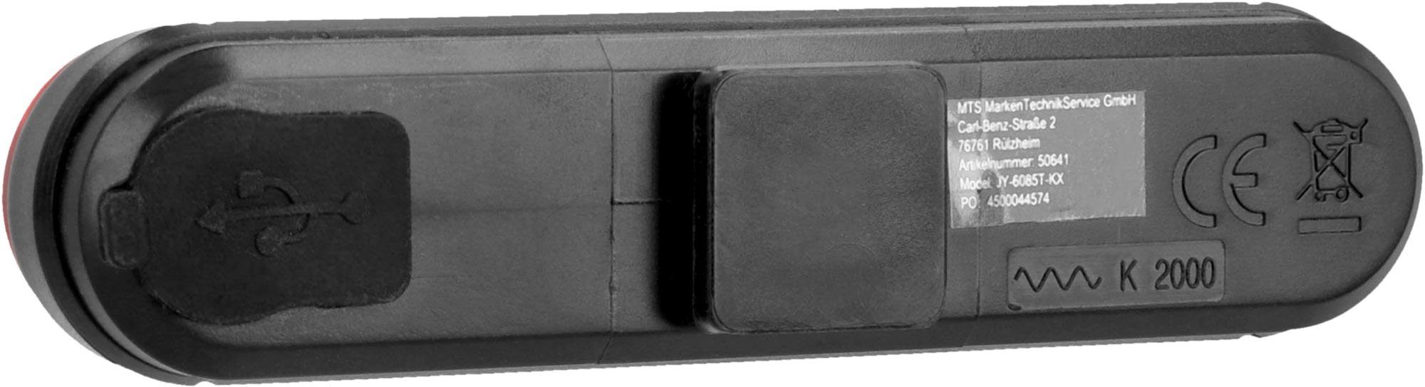 Fischer Fietsverlichting Led-accu Bel.-Set stop-30x15 (set, 2-delig)