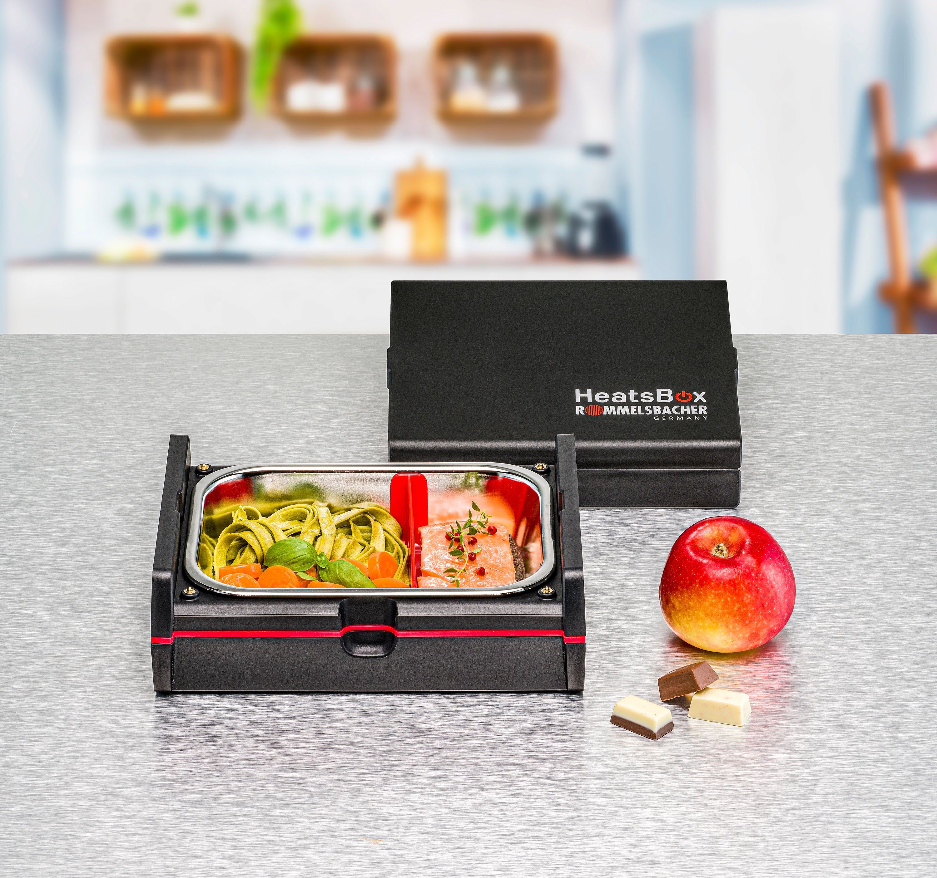 waarschijnlijkheid solo spade Rommelsbacher Elektrische lunchbox HEATSBOX® HB 100 (1-delig) in de online  winkel | OTTO
