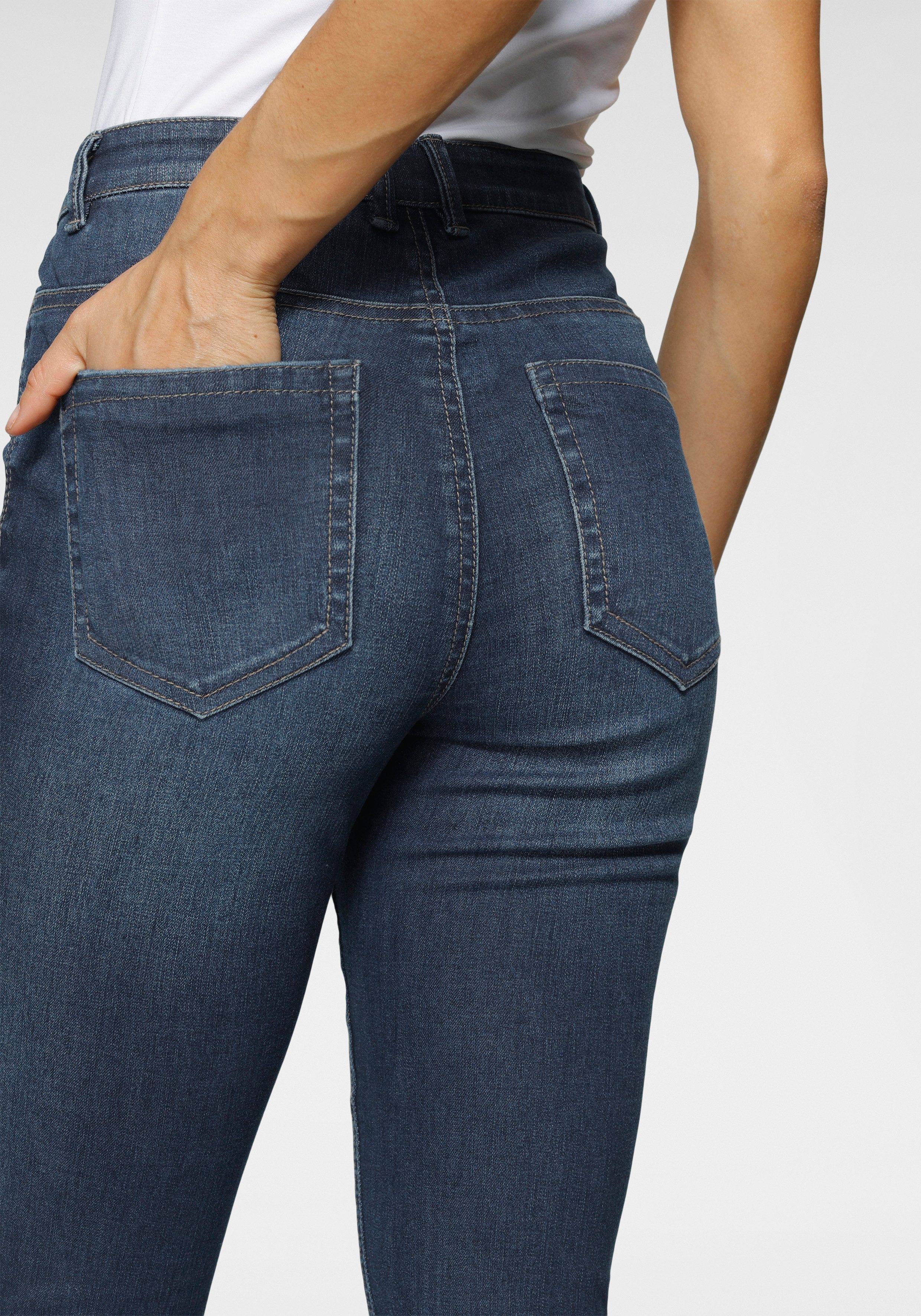 Only Skinny fit jeans ONLPAOLA met stretch