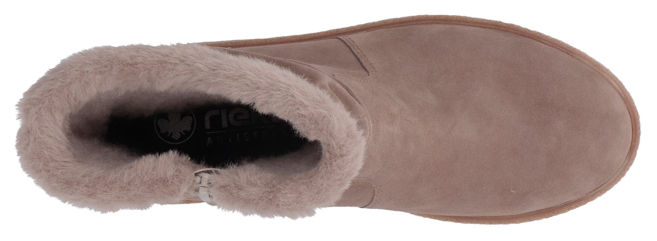 Rieker Winterlaarzen enkellaars, slouchy schacht, met binnenrits