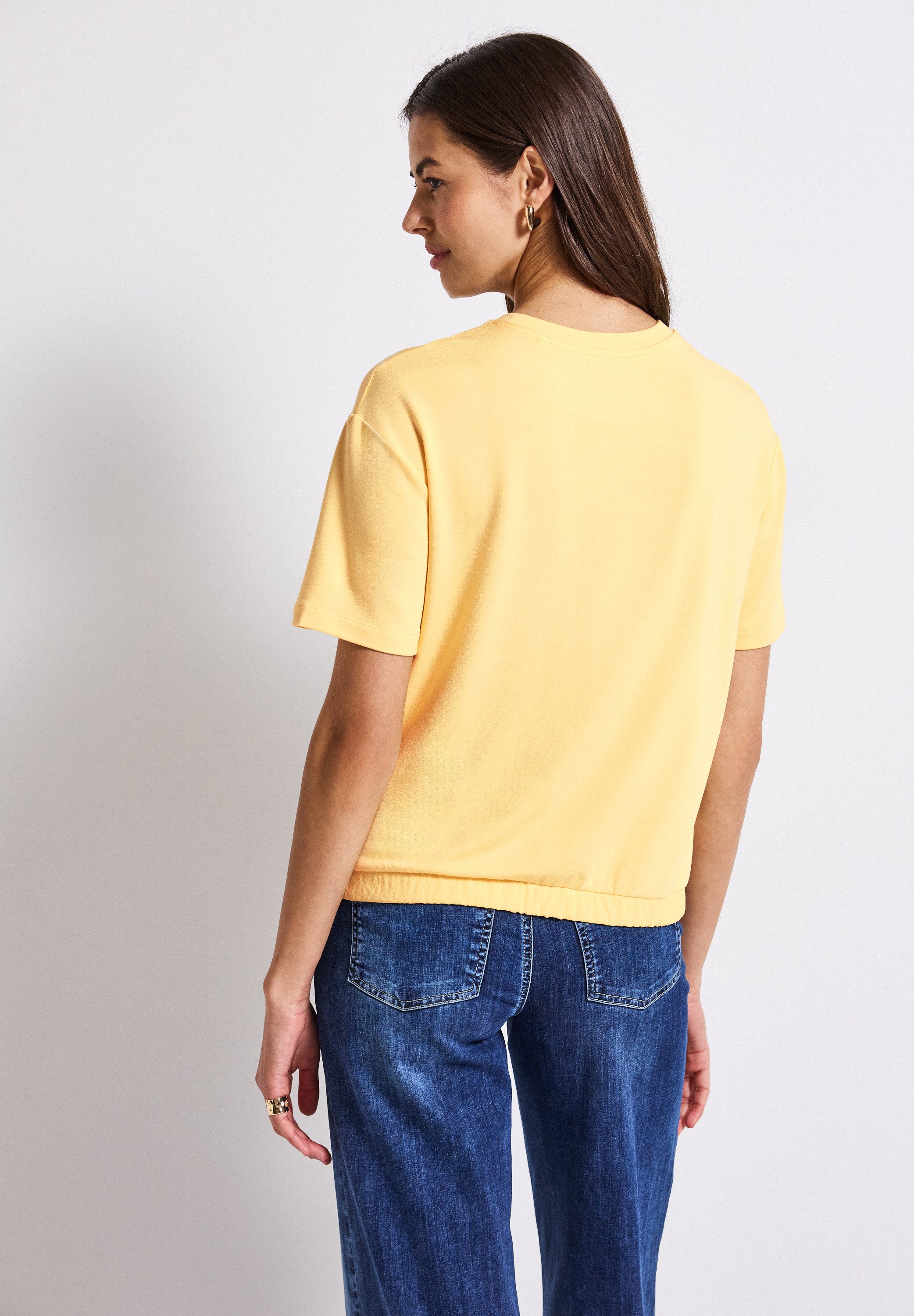 STREET ONE T-shirt met borstzak