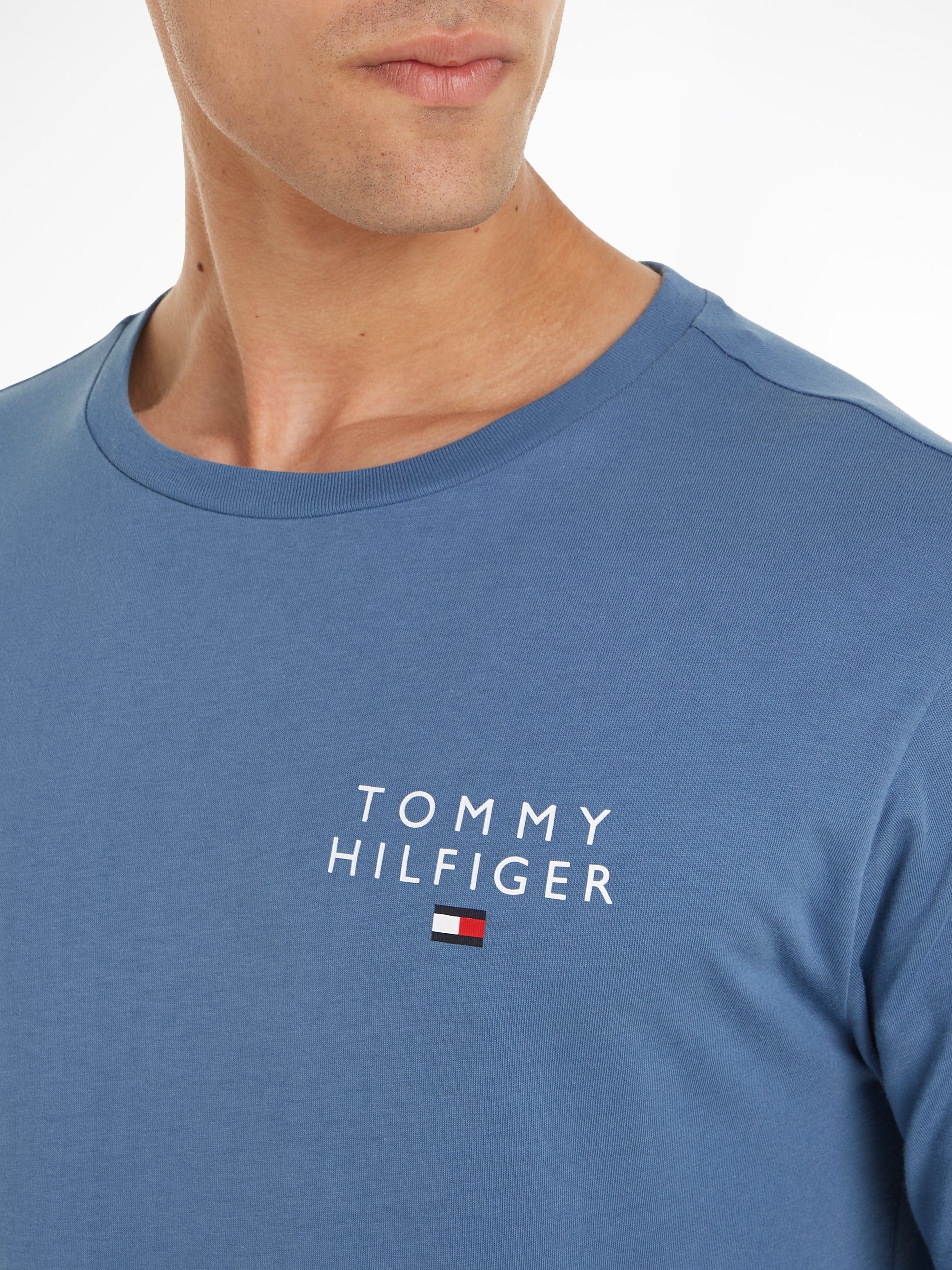 Tommy Hilfiger Underwear Shirt met lange mouwen LS TEE LOGO Met merklabel