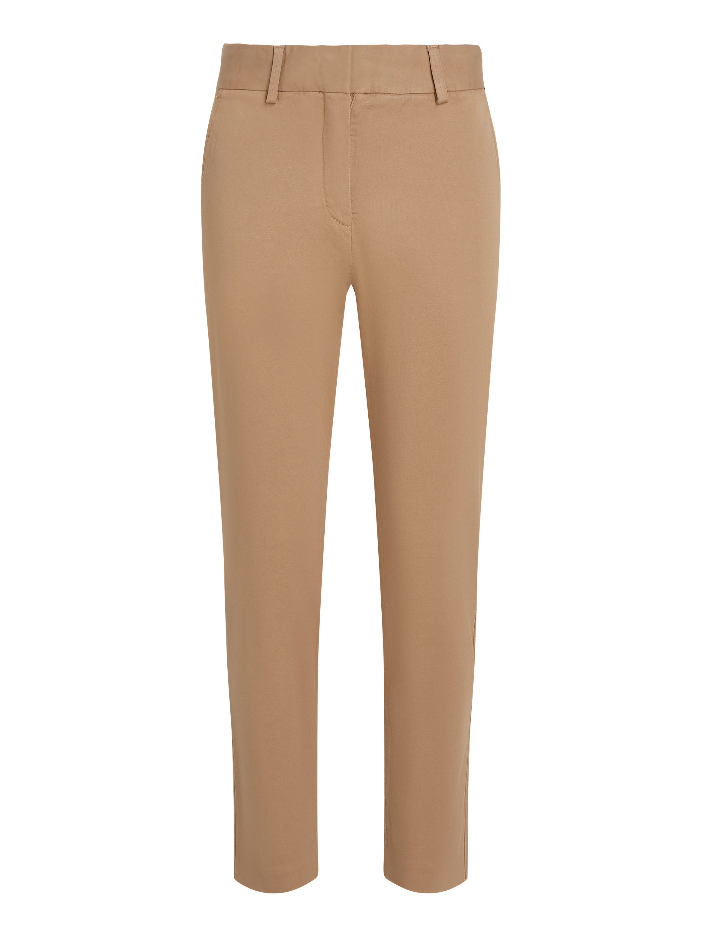 Tommy Hilfiger Stretchbroek met geborduurd logo